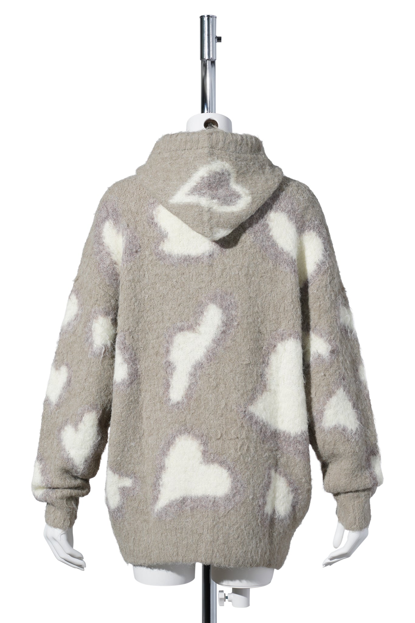 LEOPARD IN LOVE HOODIE / BEIGE