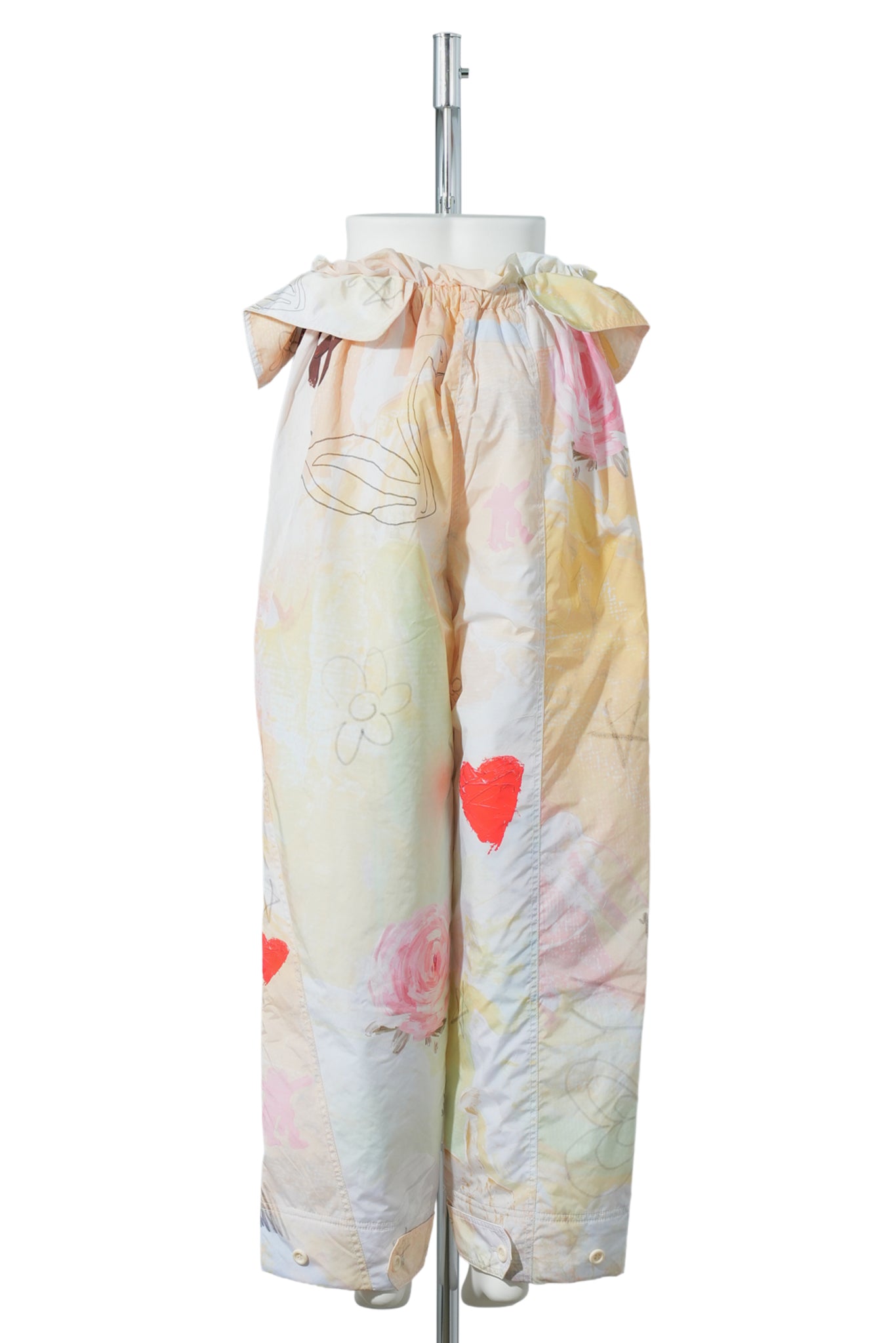 GRAPHIC WRAP PADDED PANTS / MULTI