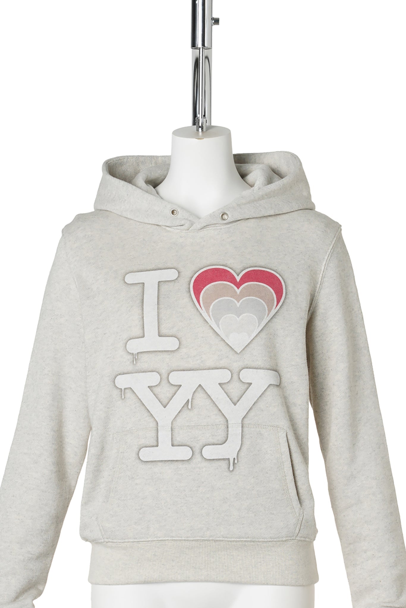 I LOVE YY FIT HOODIE / MELANGE