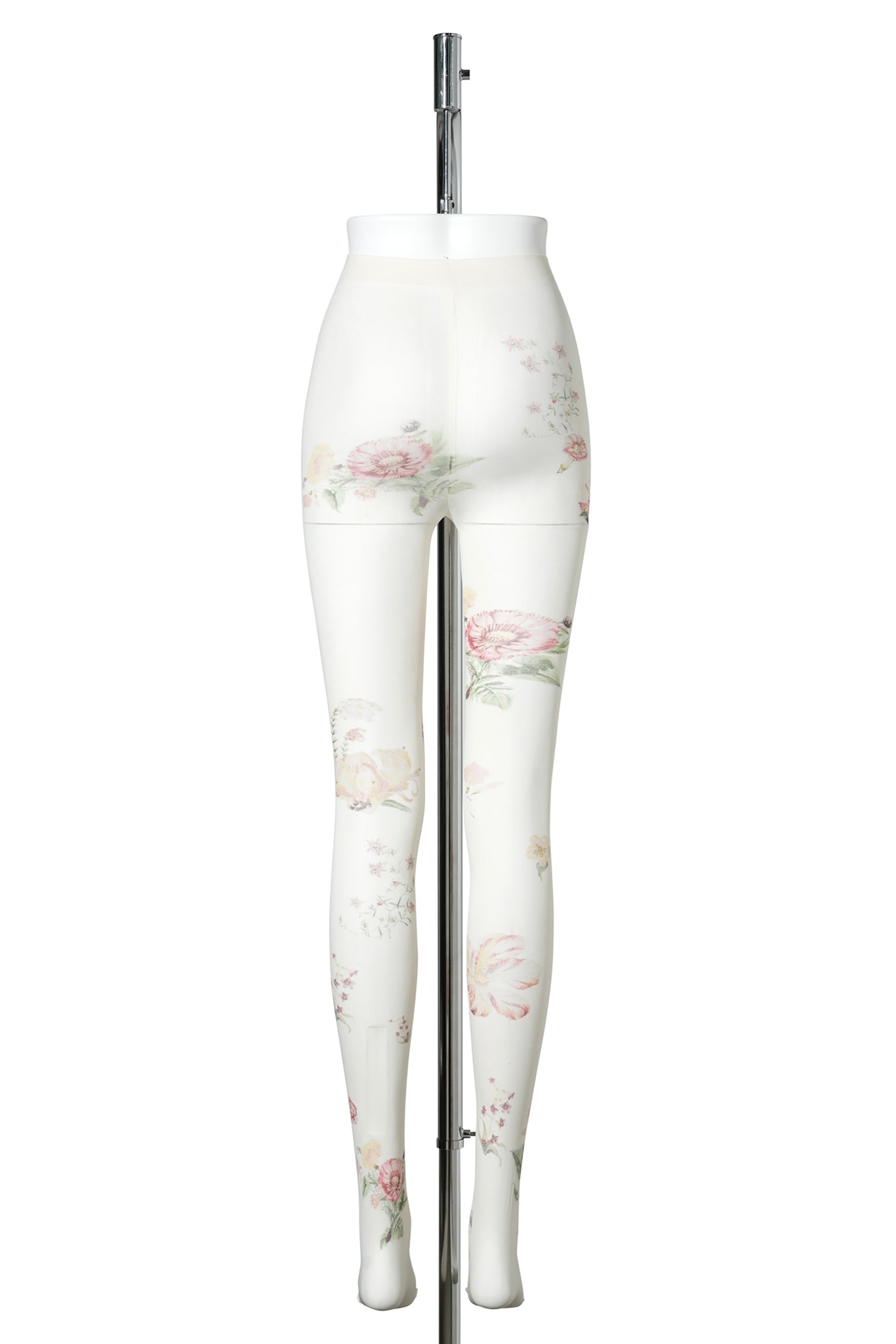 YY FLORAL TIGHTS / IVORY