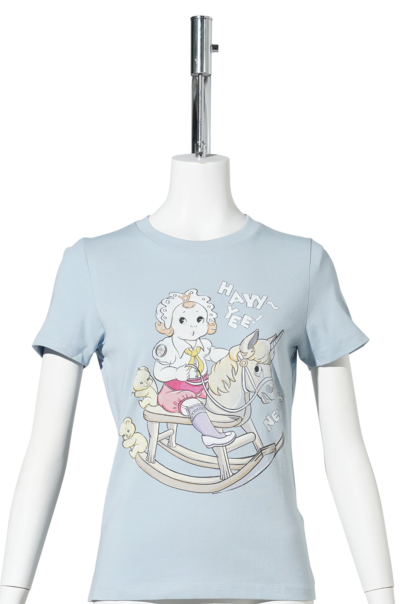 ROCKING BABY TEE / BLUE