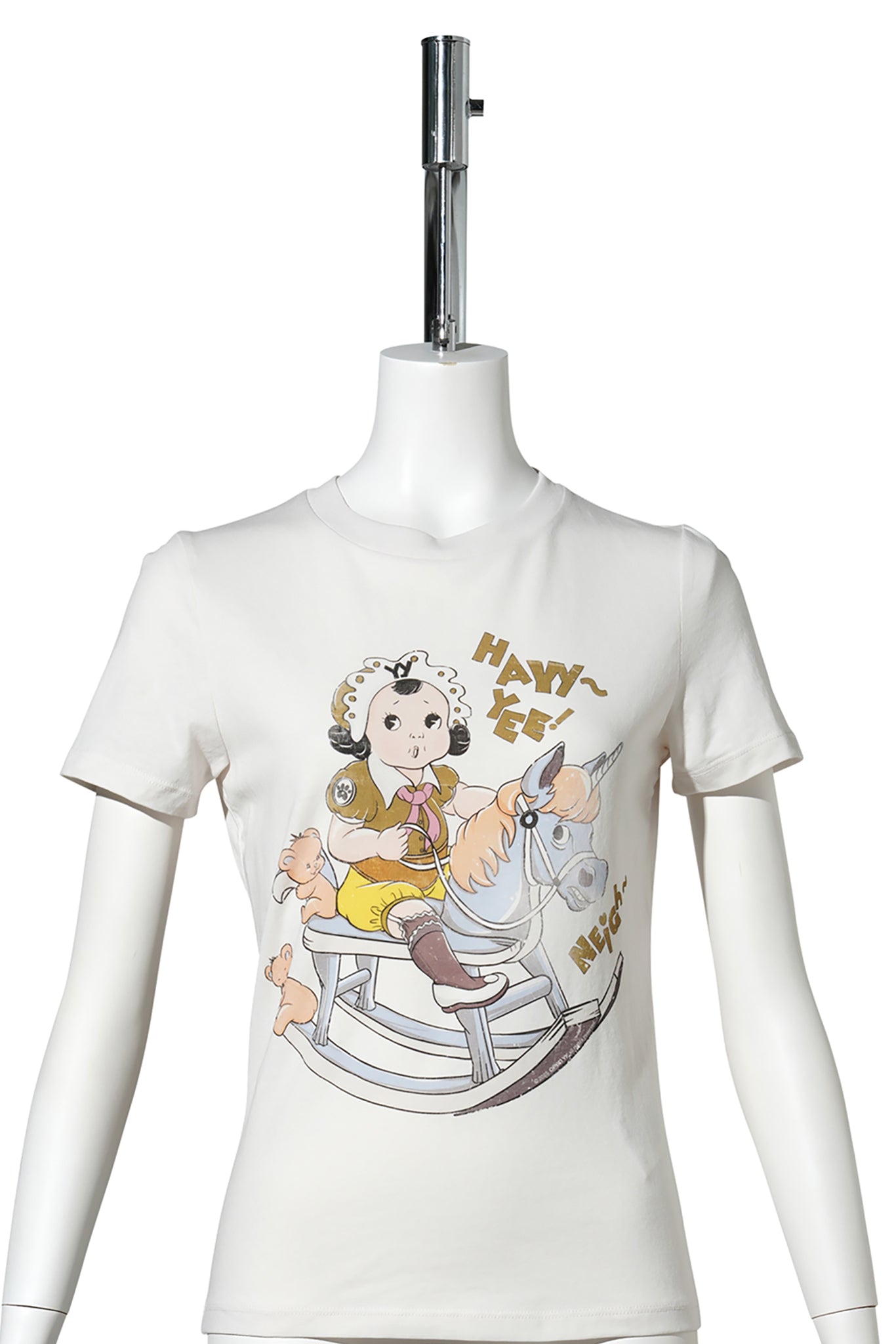 ROCKING BABY TEE / CREAM