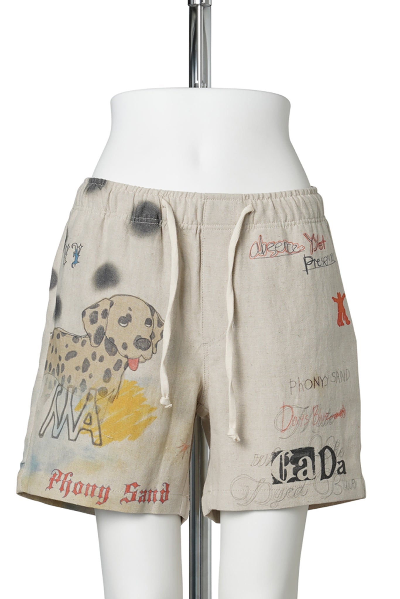 PET CLUB DALMATIAN SHORTS / NATURAL