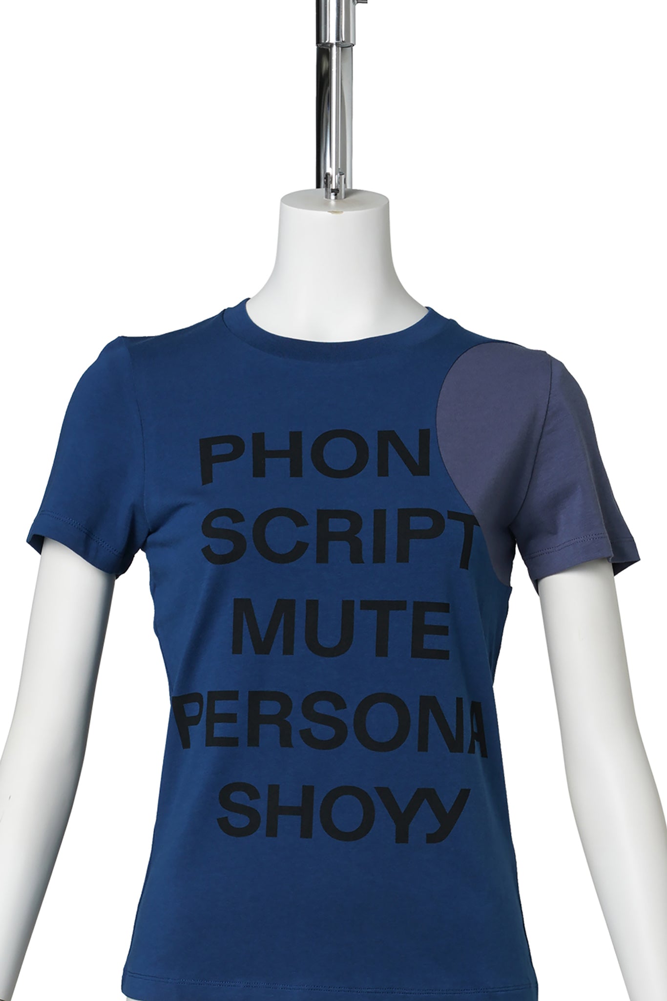 YY DOT TYPO TEE / BLUE