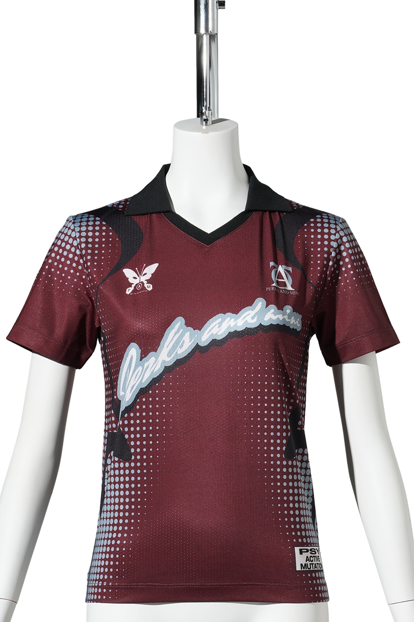 STIPPLE SOMA JERSEY / BRICK RED