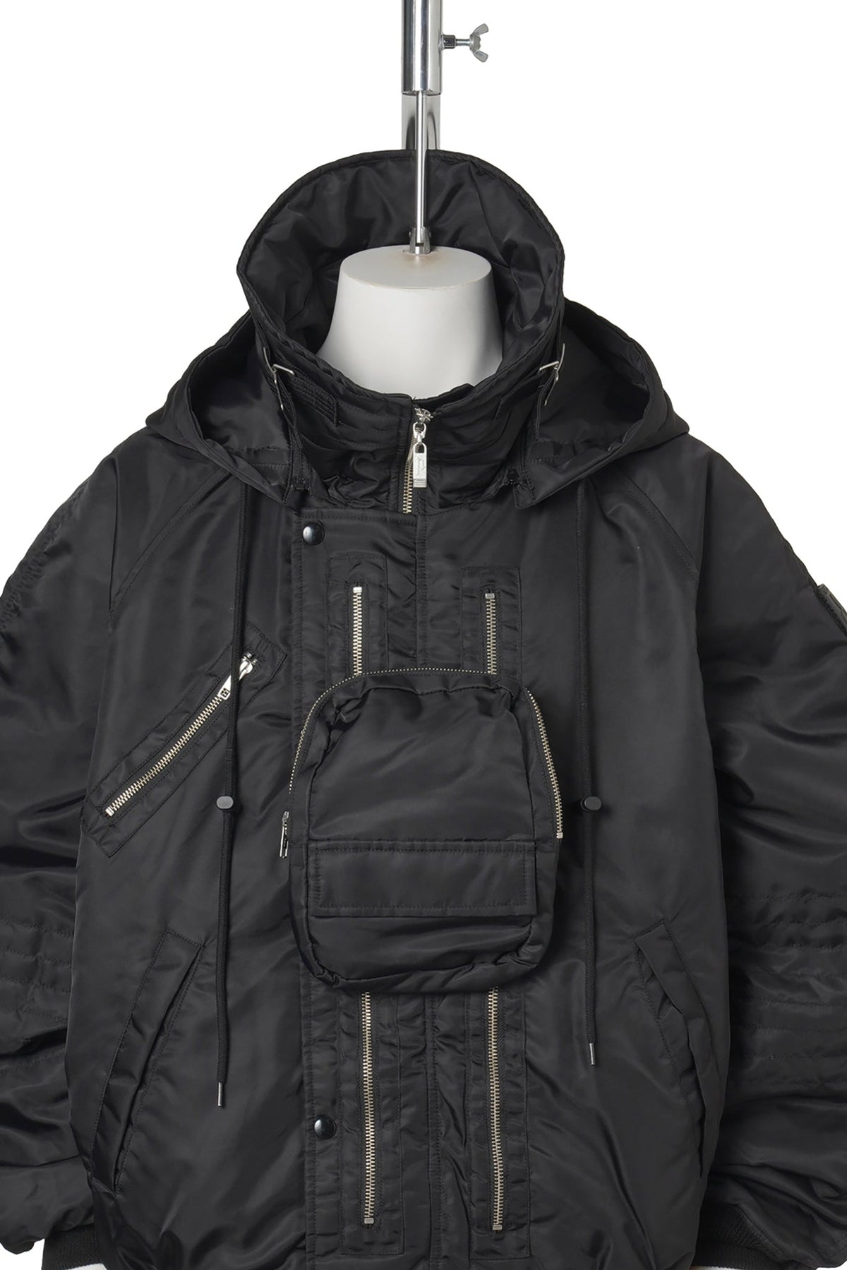 VISOR LIFT FLIGHT JACKET / BLACK