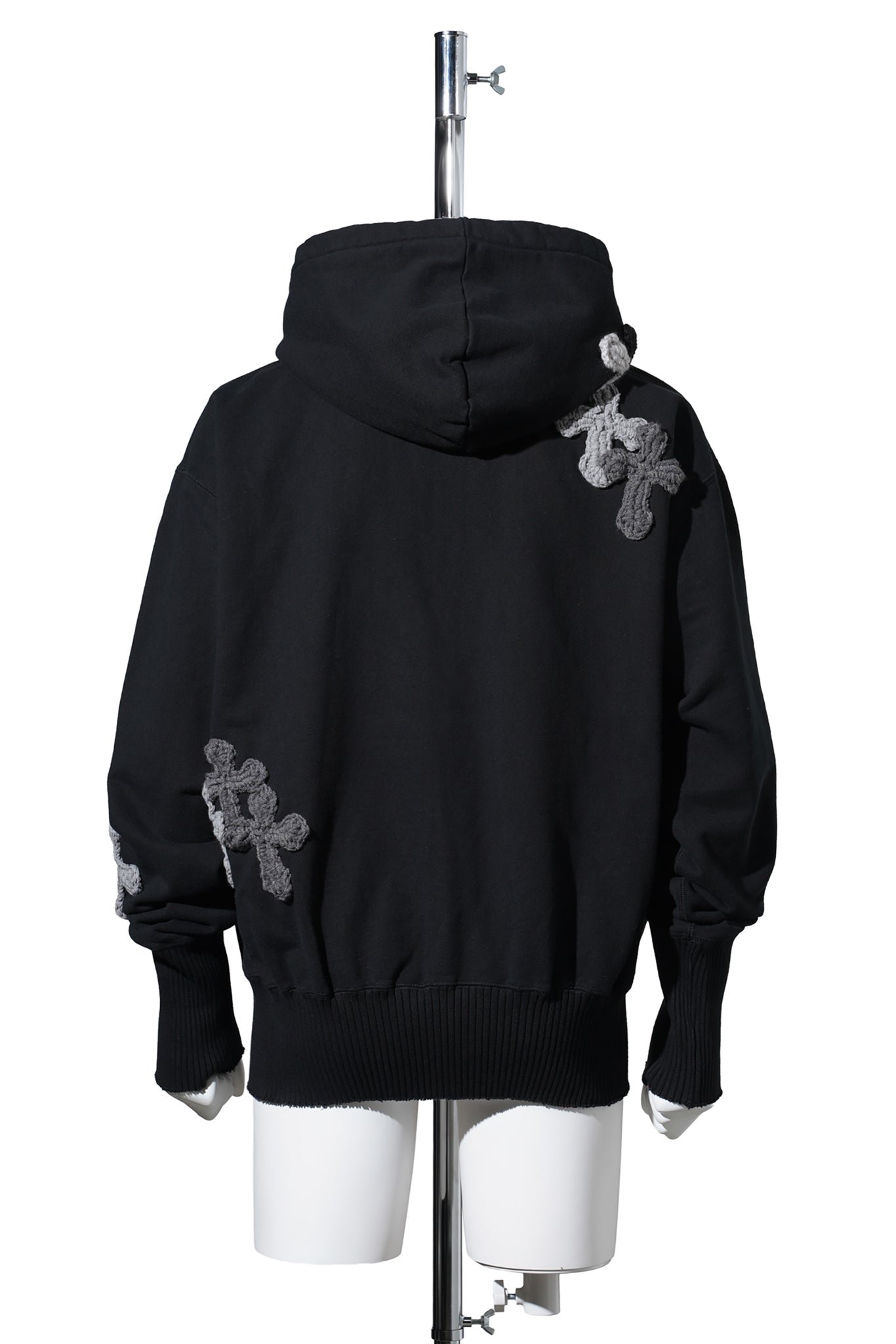 BASIC ZIP HOODIE / BLACK