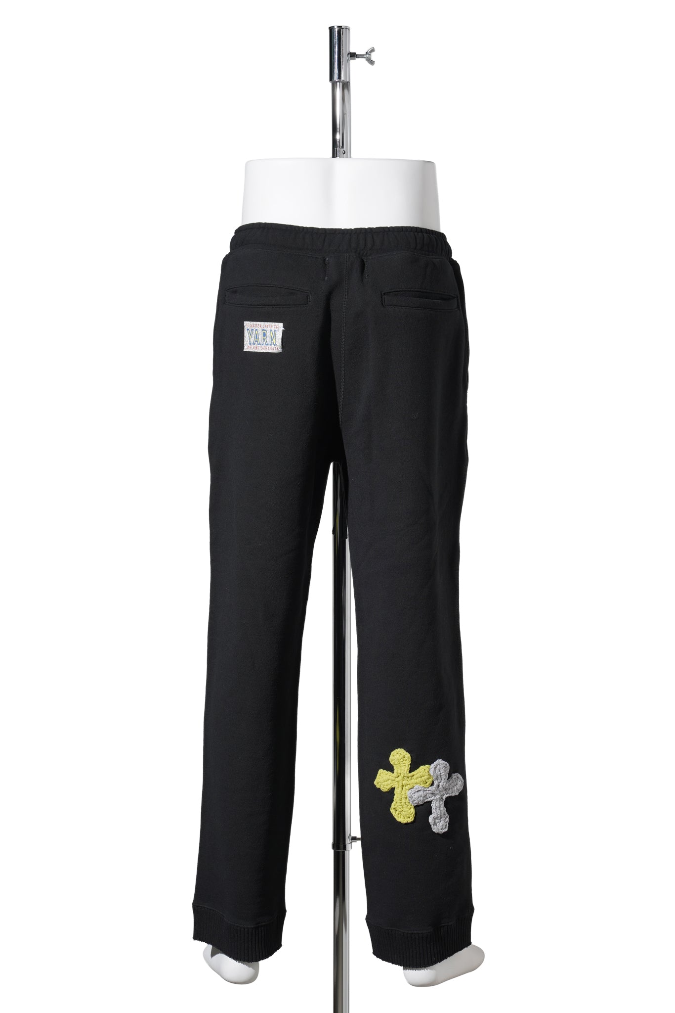 STRAIGHT WIDE PANTS / BLACK