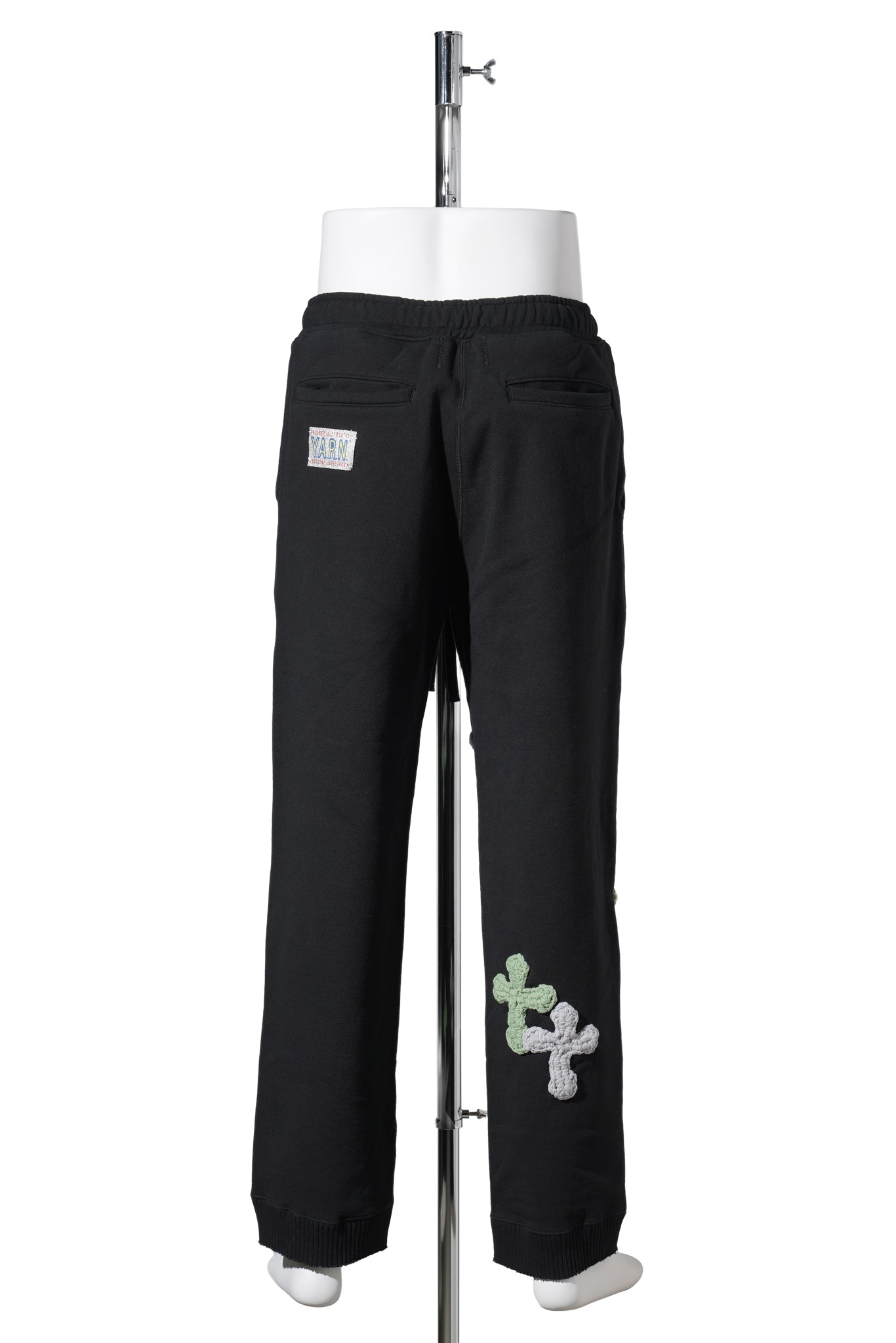 STRAIGHT WIDE PANTS / BLACK