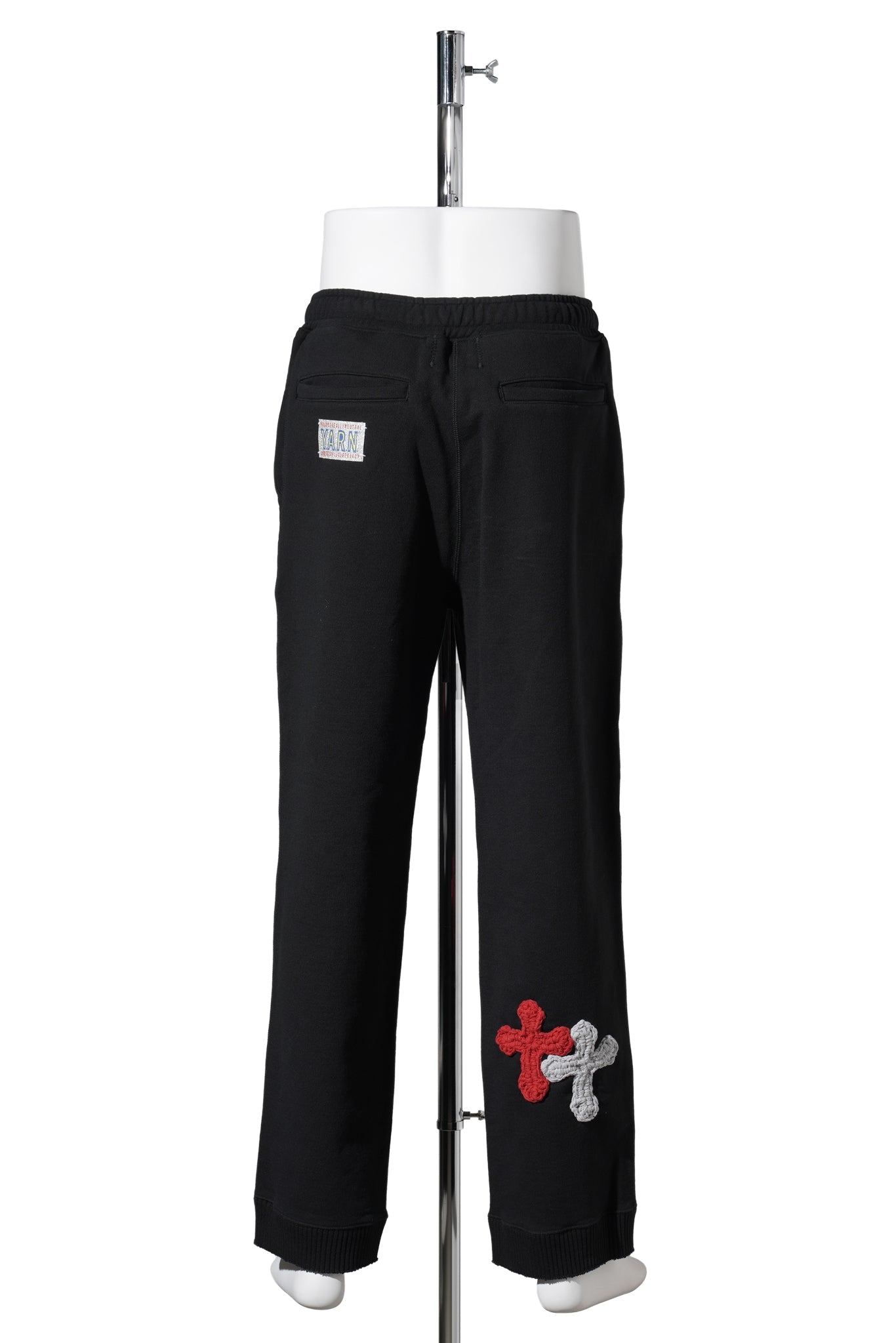 STRAIGHT WIDE PANTS / BLACK