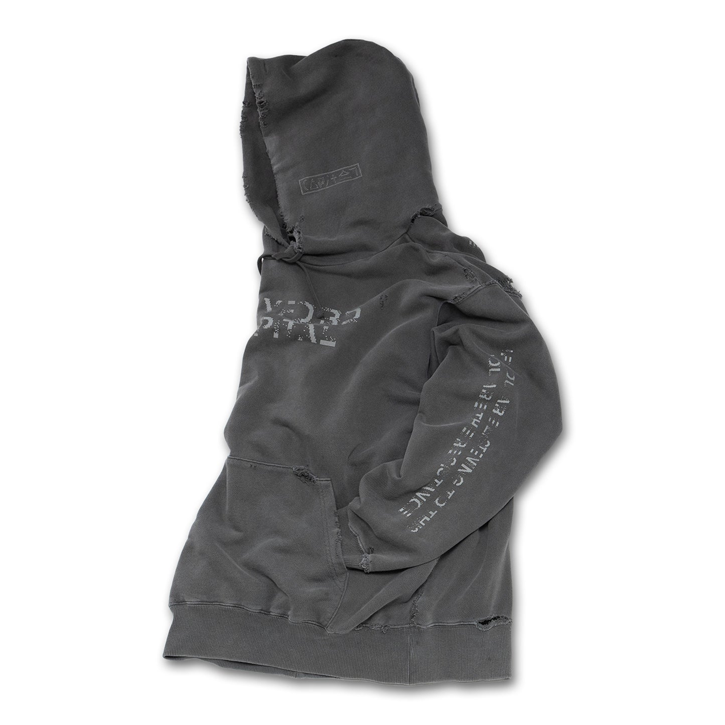 REFLECTIVE NOIZE HOODIE / PIGMENT BLACK