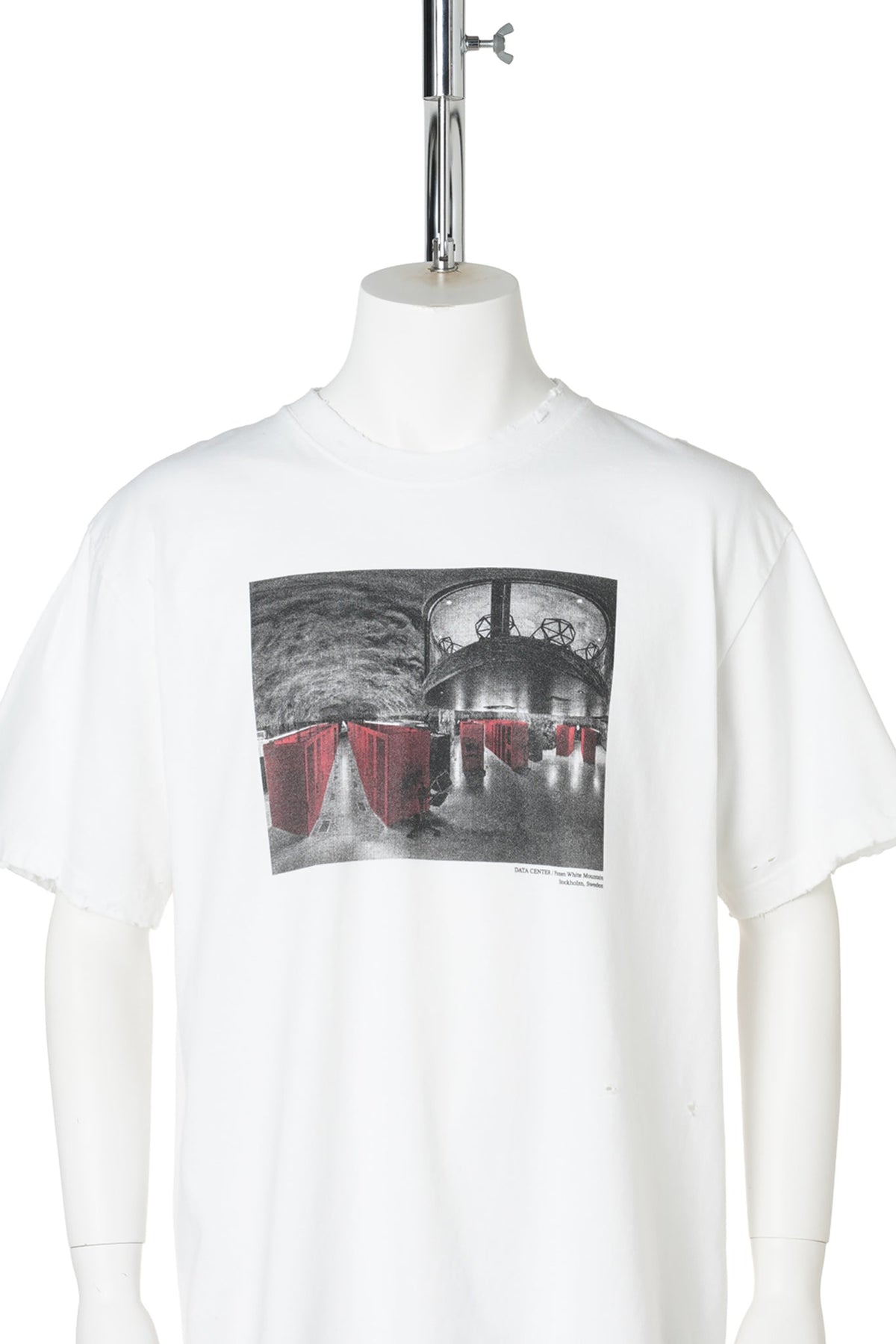 DATA CENTER TEE / WHITE