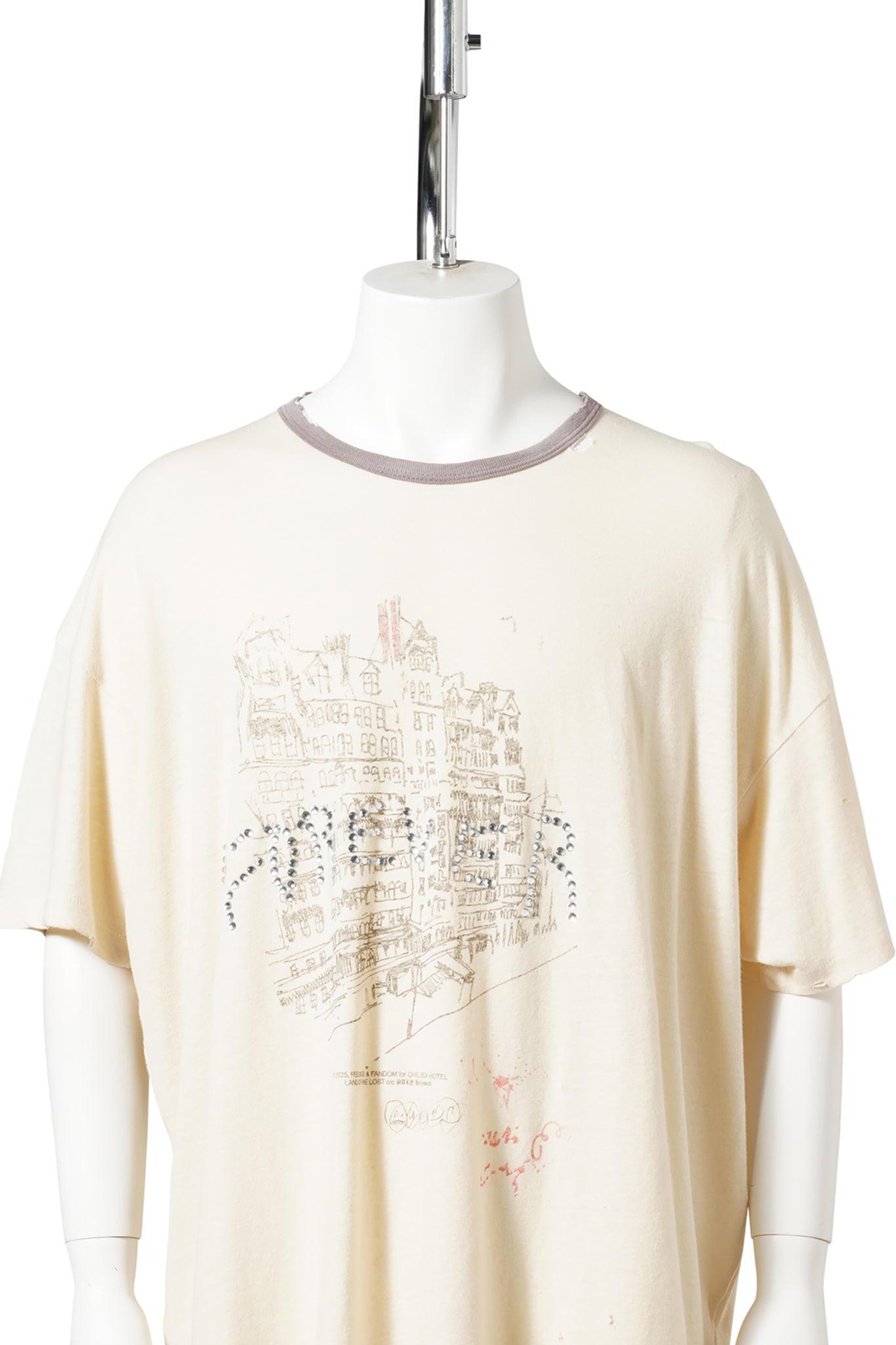 CHELSEay HOTEL TEE / VINTAGE CREAM