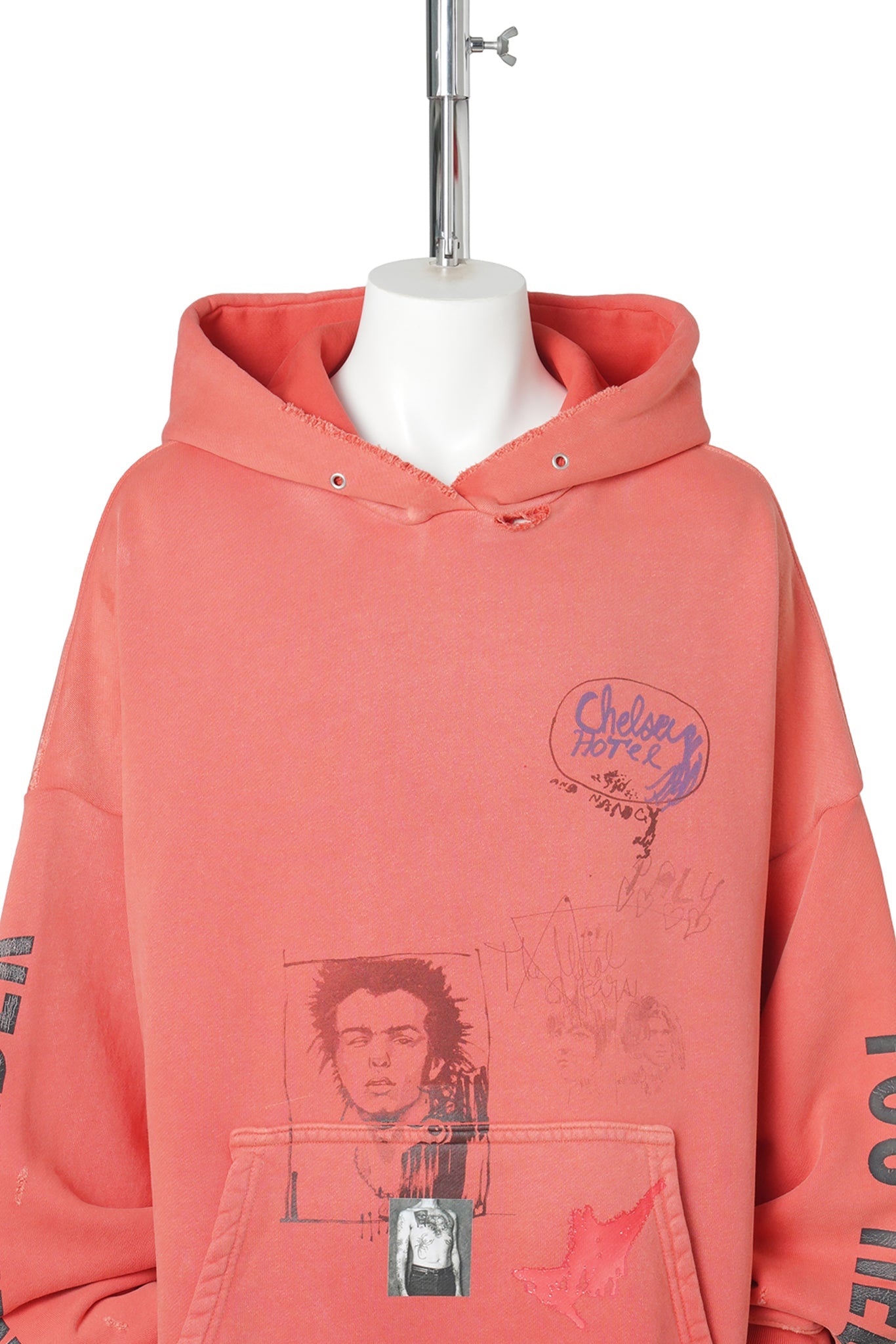CHELSEA HOTEL HOODIE / RED