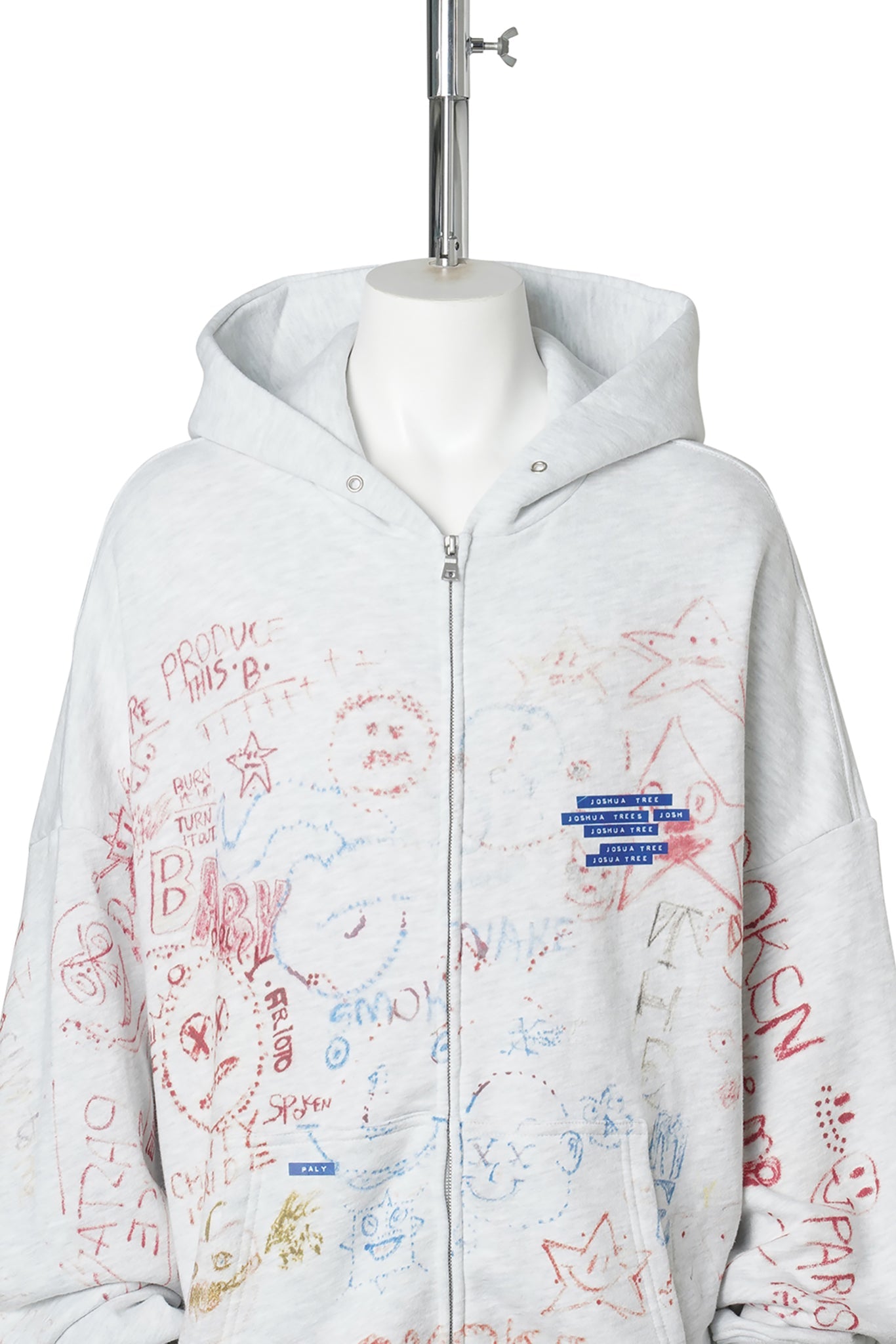 JOSHUA TREE DOUBLE ZIP HOODIE / MULTI