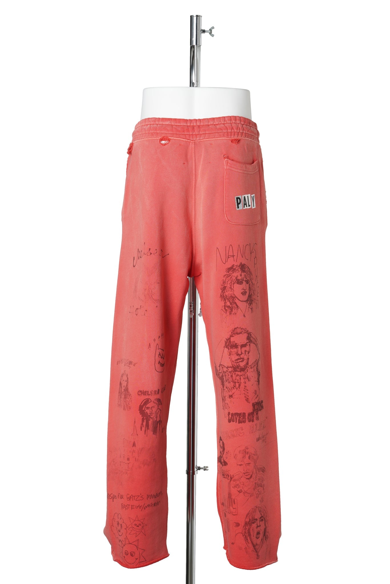 CHELSEay HOTEL SWEATPANT / RED