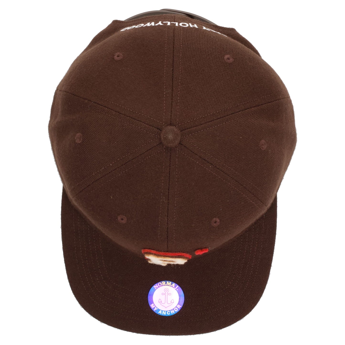 WOOL BASEBALL ''P'' HAT / BROWN