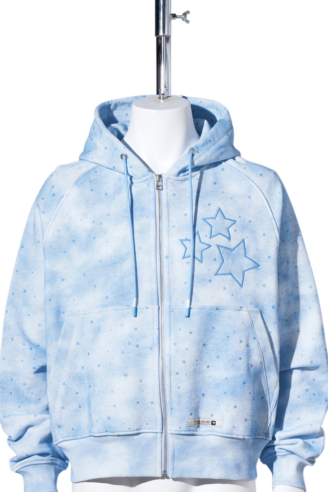 STAR ZIP-UP / SKY BLUE