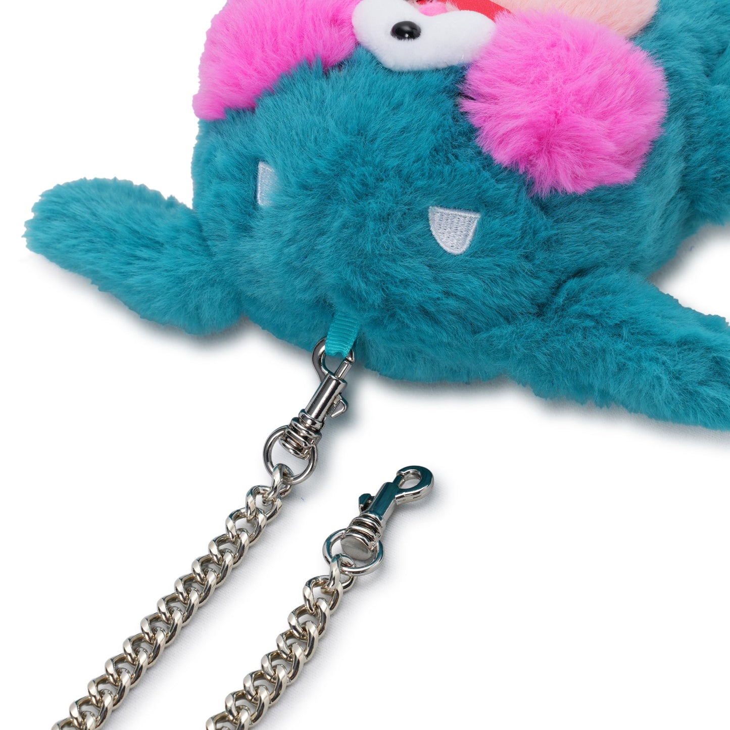 ZIRCON PUPPY SNOOZLE BAG CHARM