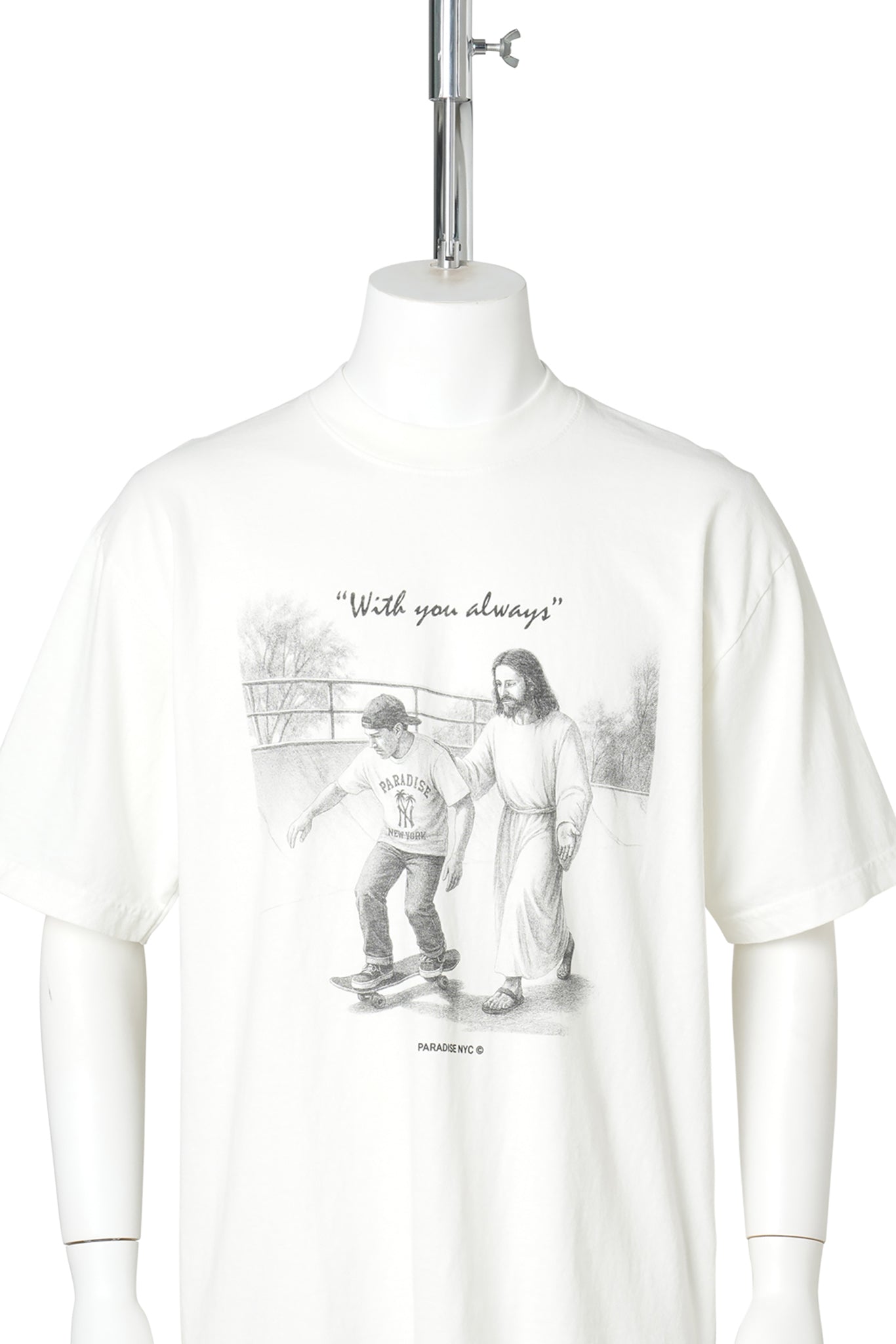 WITH YOU ALWAYS SS / OFF WHITE