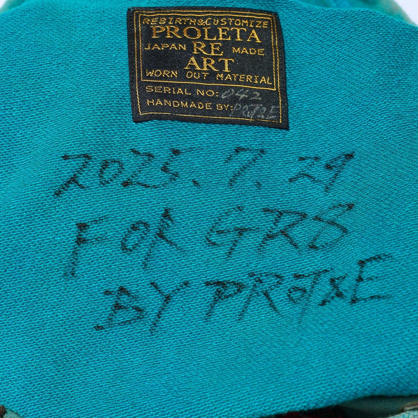 MEME HACK TOON HOODIE (ANTIQUE SOMEONE’S RED PANTS) / ANTIQUE TURQUOIS