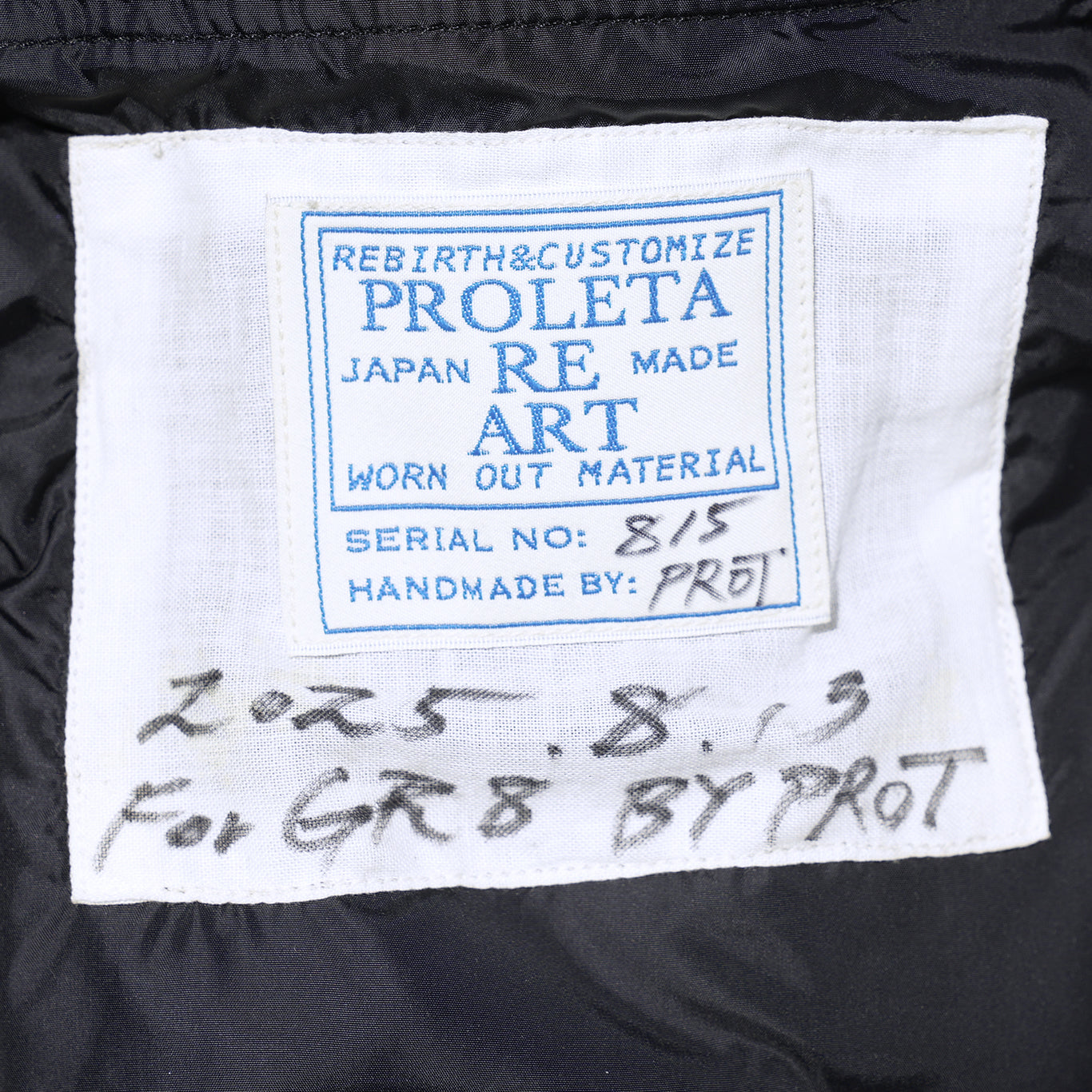 STUDS LONG NUPTSE DOWN JACKE / BLACK