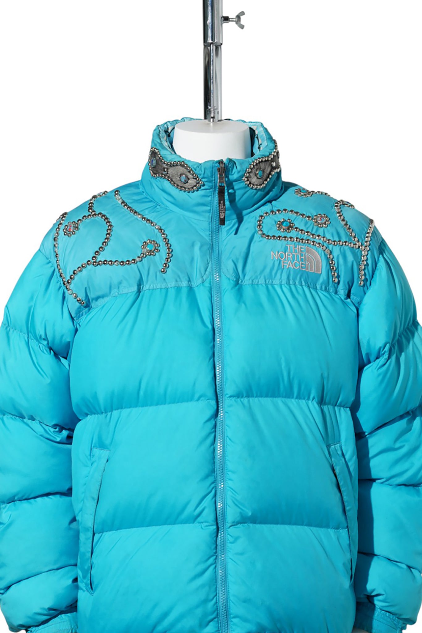 STUDS NUPTSE DOWN JACKET / CYAN