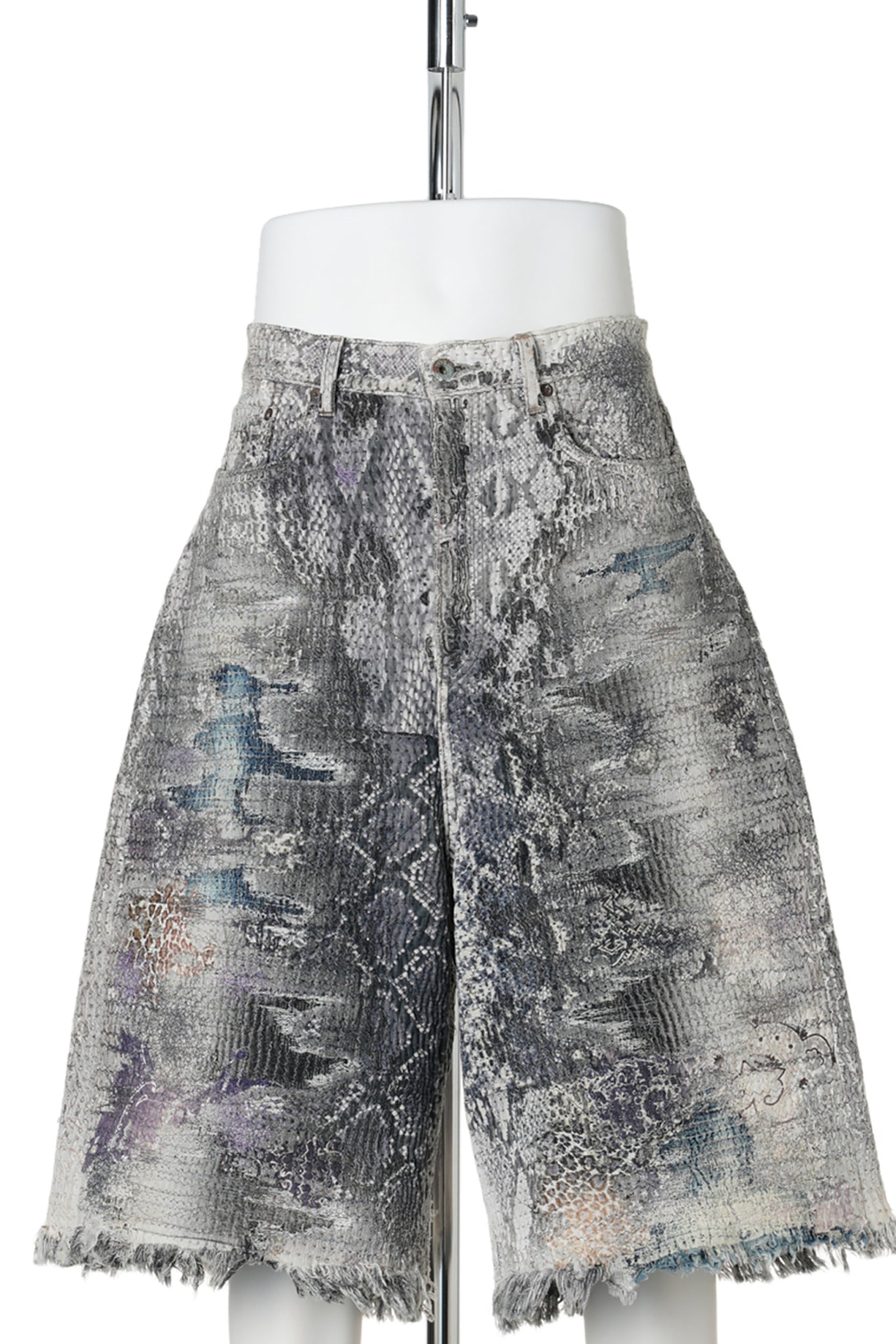 UROBOROS BUGGY SHORTS(SLASH CUT) / PYTHON