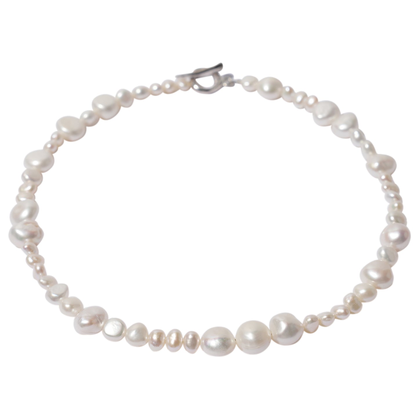BAROQUE PEARL RANDOM 2WAY NECKLACE 38 / 07:SLV
