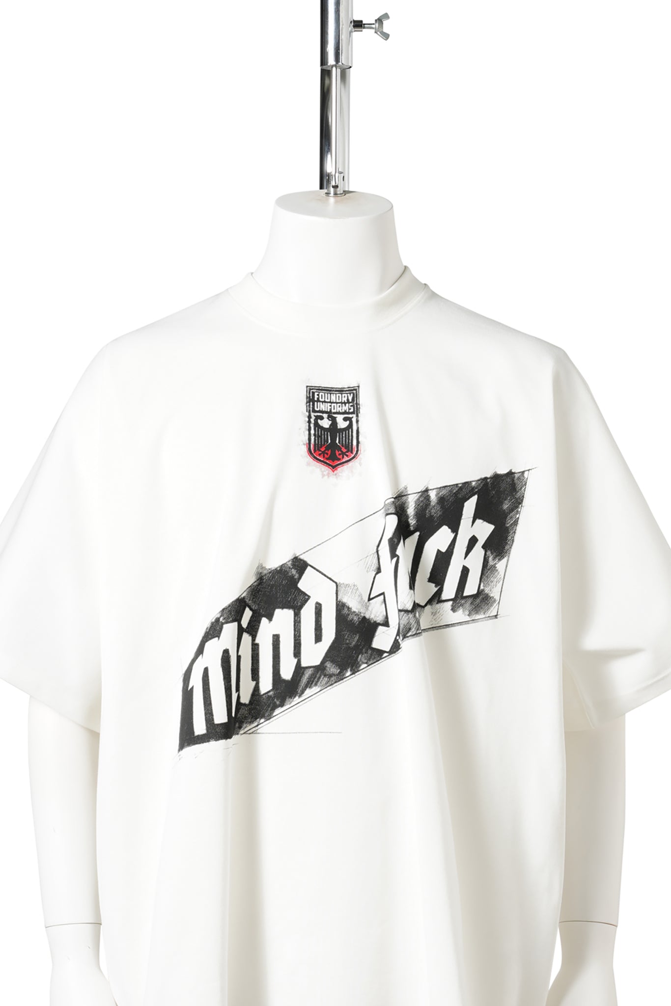 MIND FUCK' PRINTED TEE / WHITE