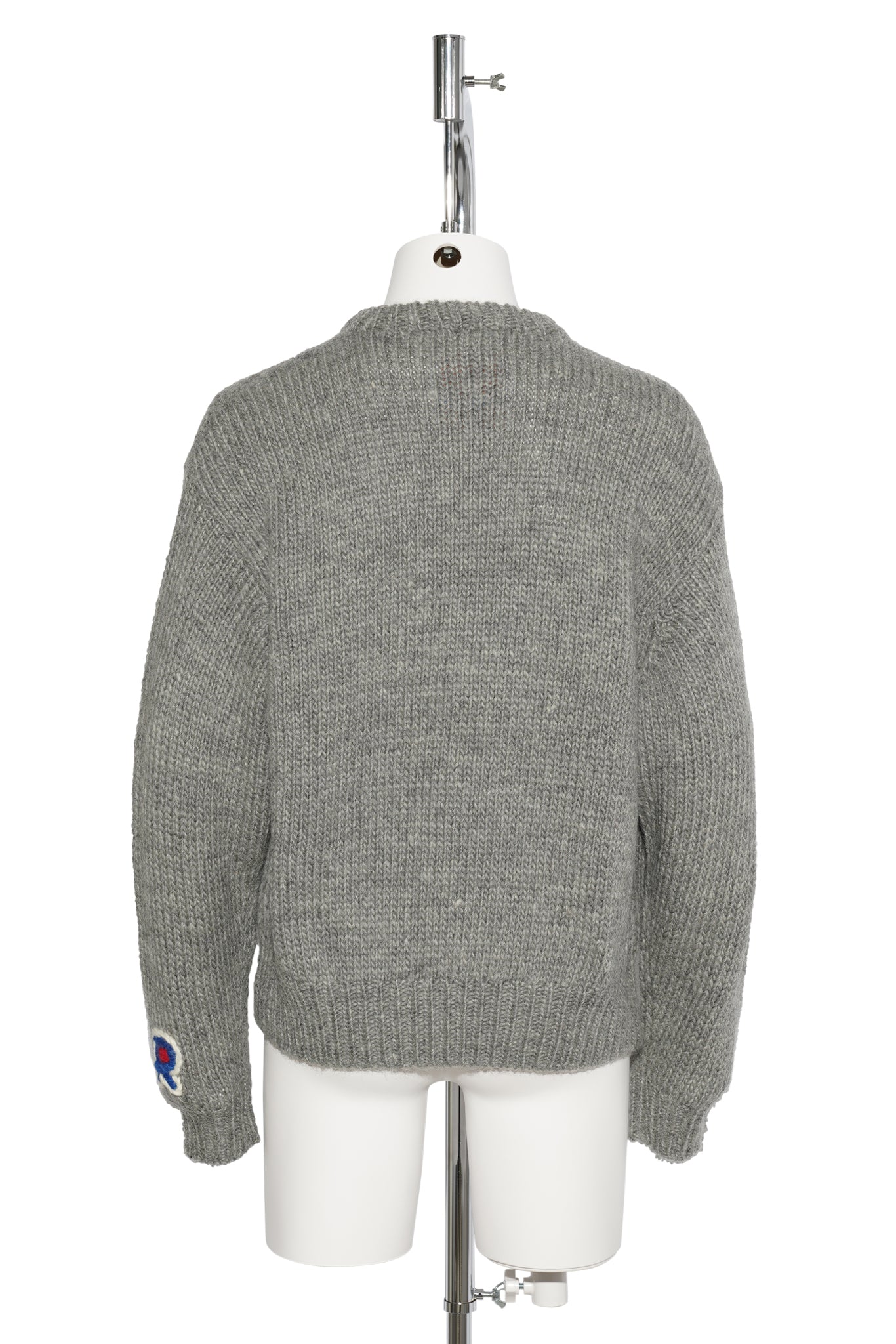 HAND KNITTING SWEATSHIRT / GRAY