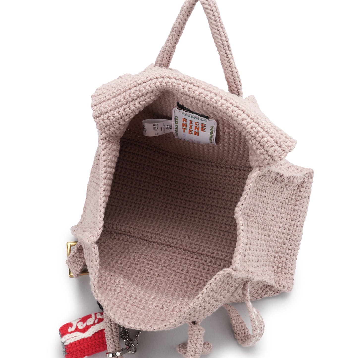 HAND KNITTED JANE BAG (EXCLUSIVE MO.3) / BEIGE