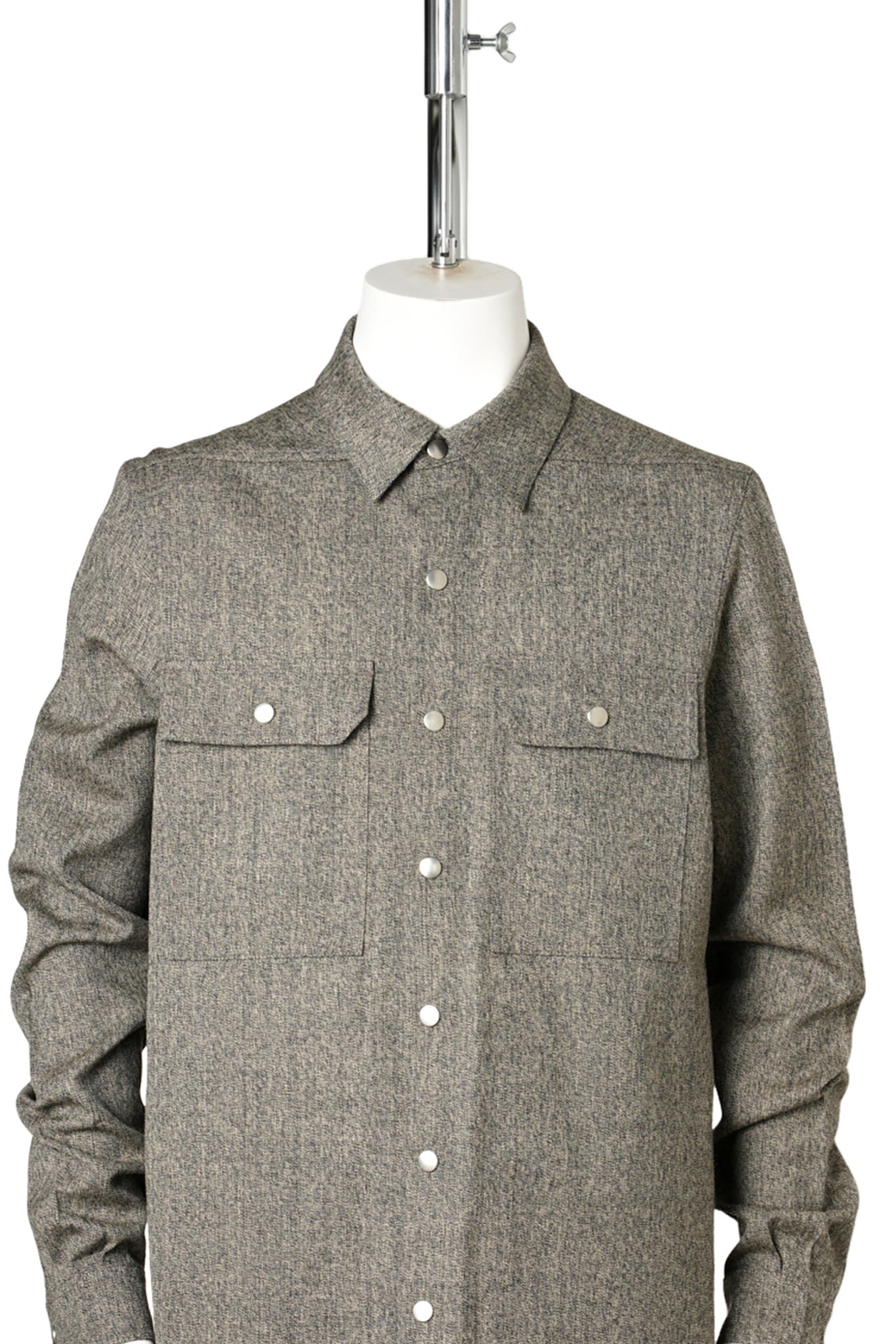 OUTERSHIRT / 079:BLACK MELANGE
