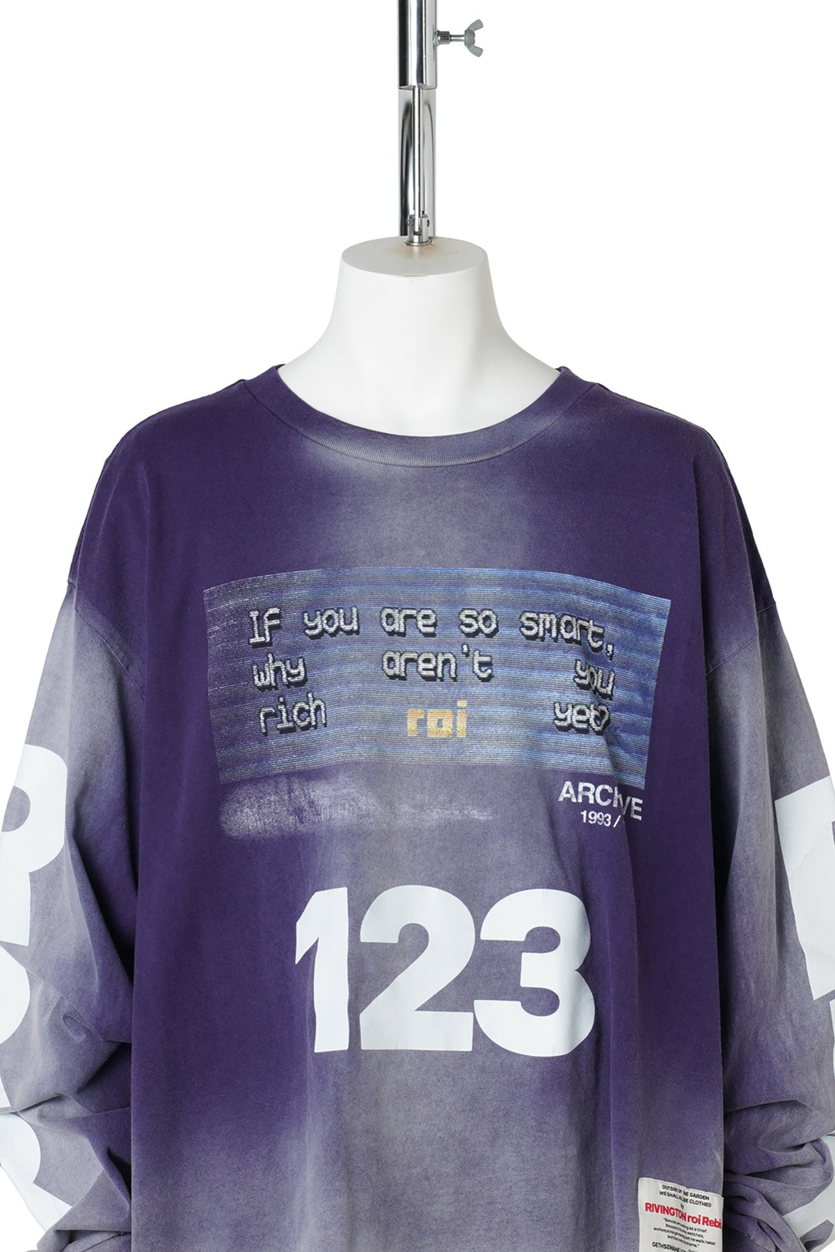RICH CVA LS FADED / BLUE