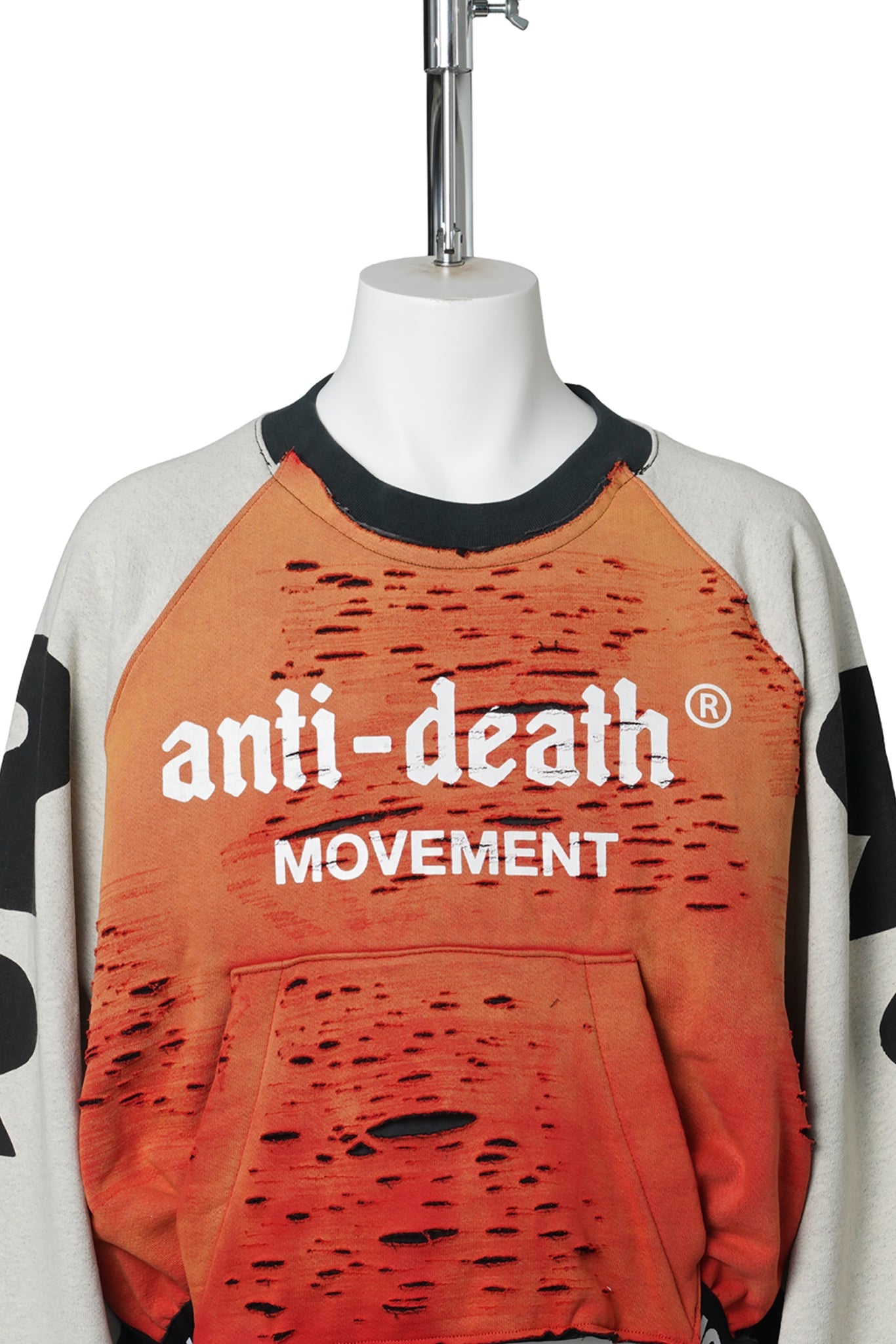 AMOR ROSE CREW NECK / ORANGE