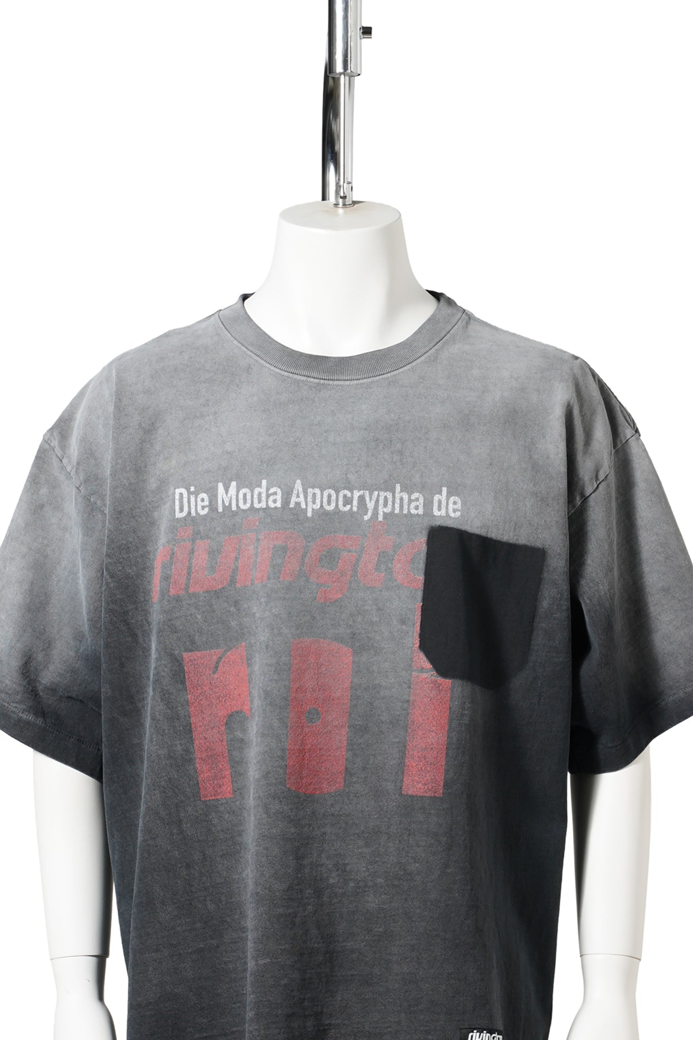 DIE MODA CVA TEE VINTAGE / BLACK