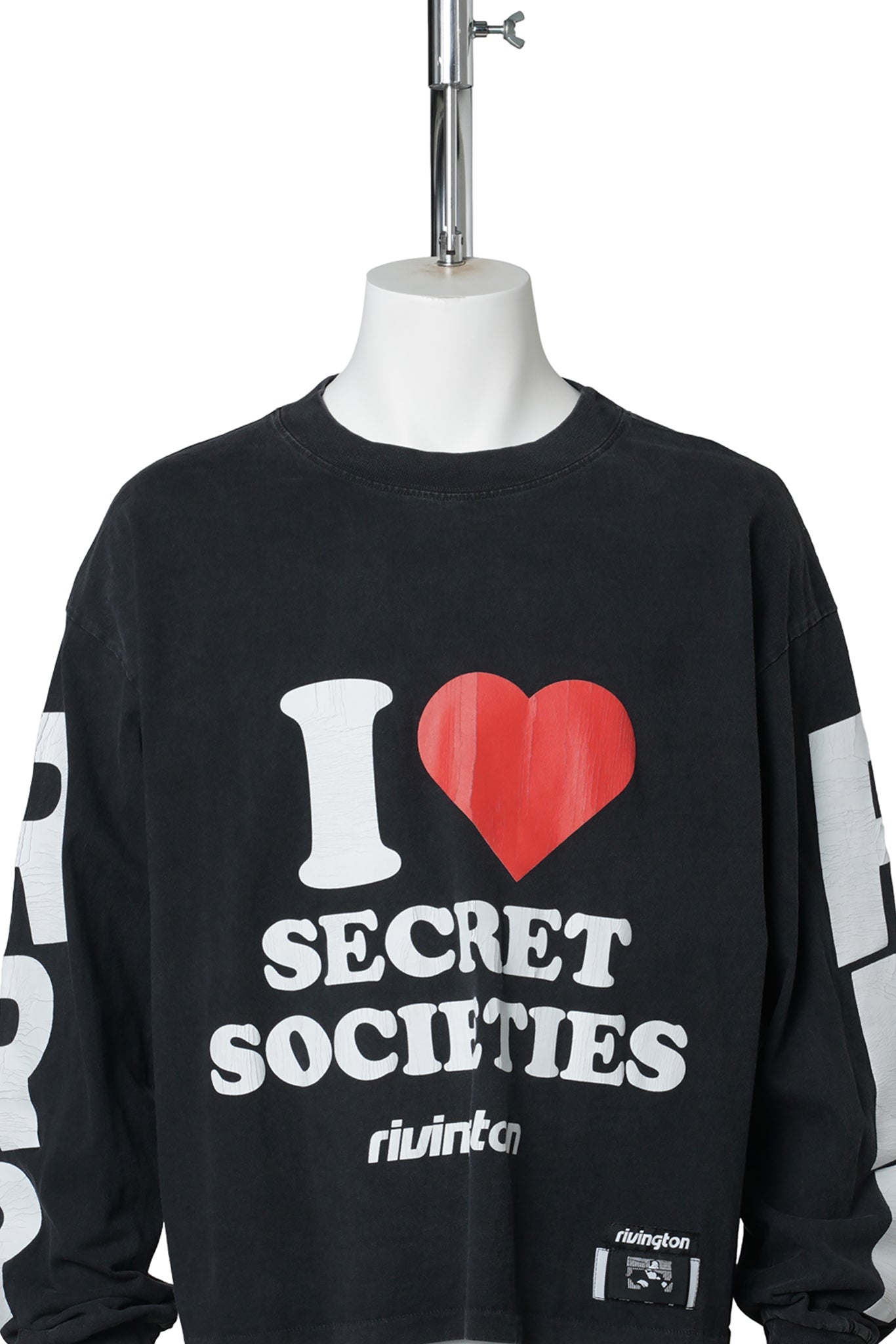 SECRET SOCIETITES GARDEN LS / BLACK