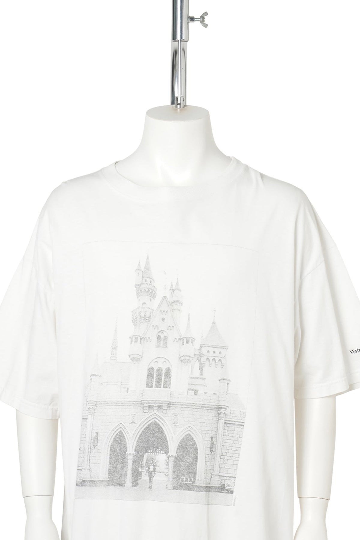 Disneyland Sleeping Beauty Castle / Walt Disney Photo Tee / WHITE