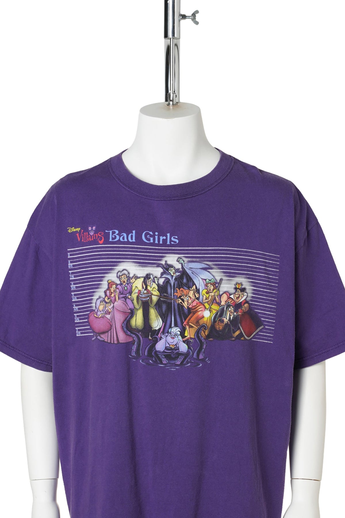 Disney Villains “Bad Girls” Mugshot Tee / PURPLE