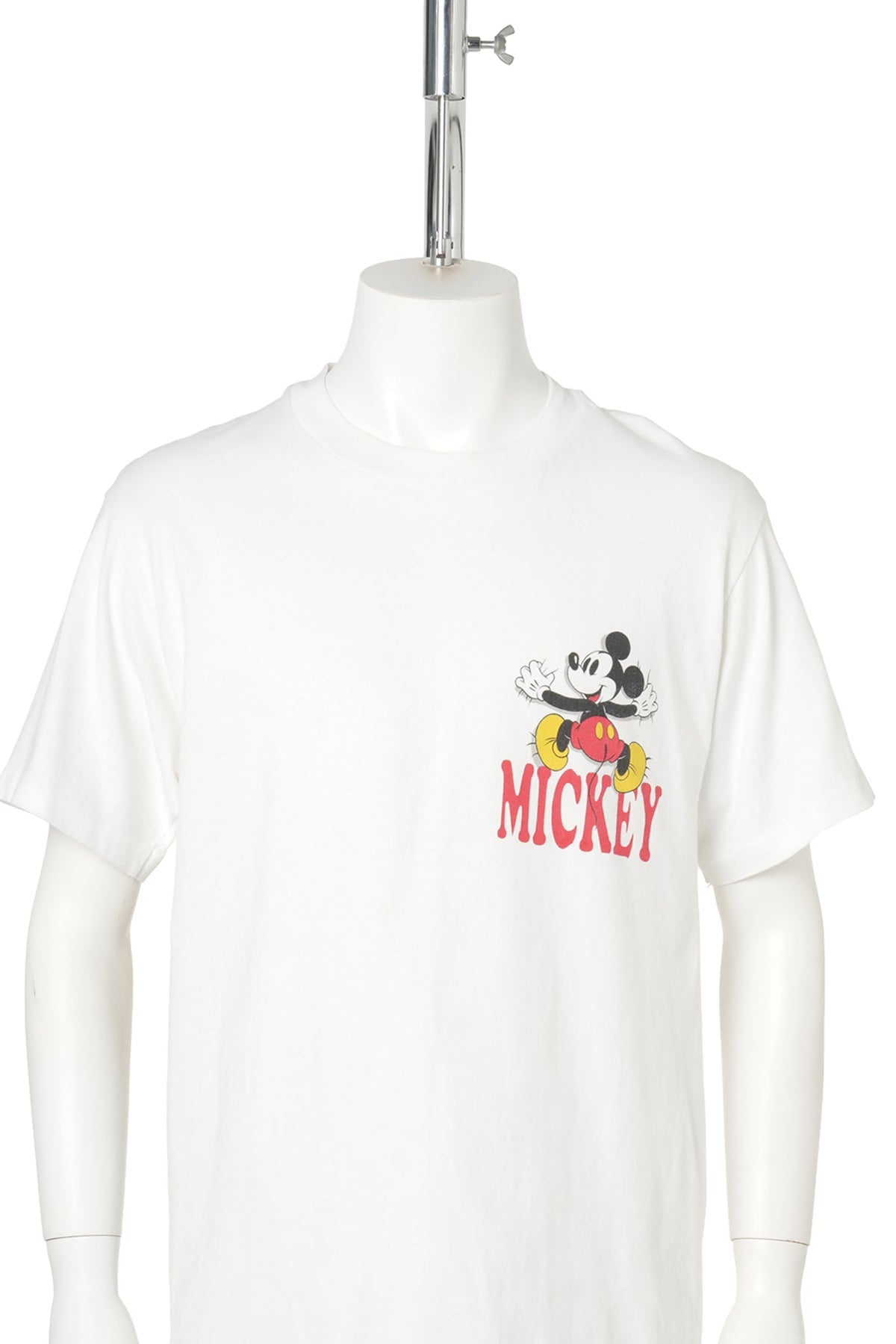 Disney “Mickey Mouse” Giant Back Print Tee / WHITE