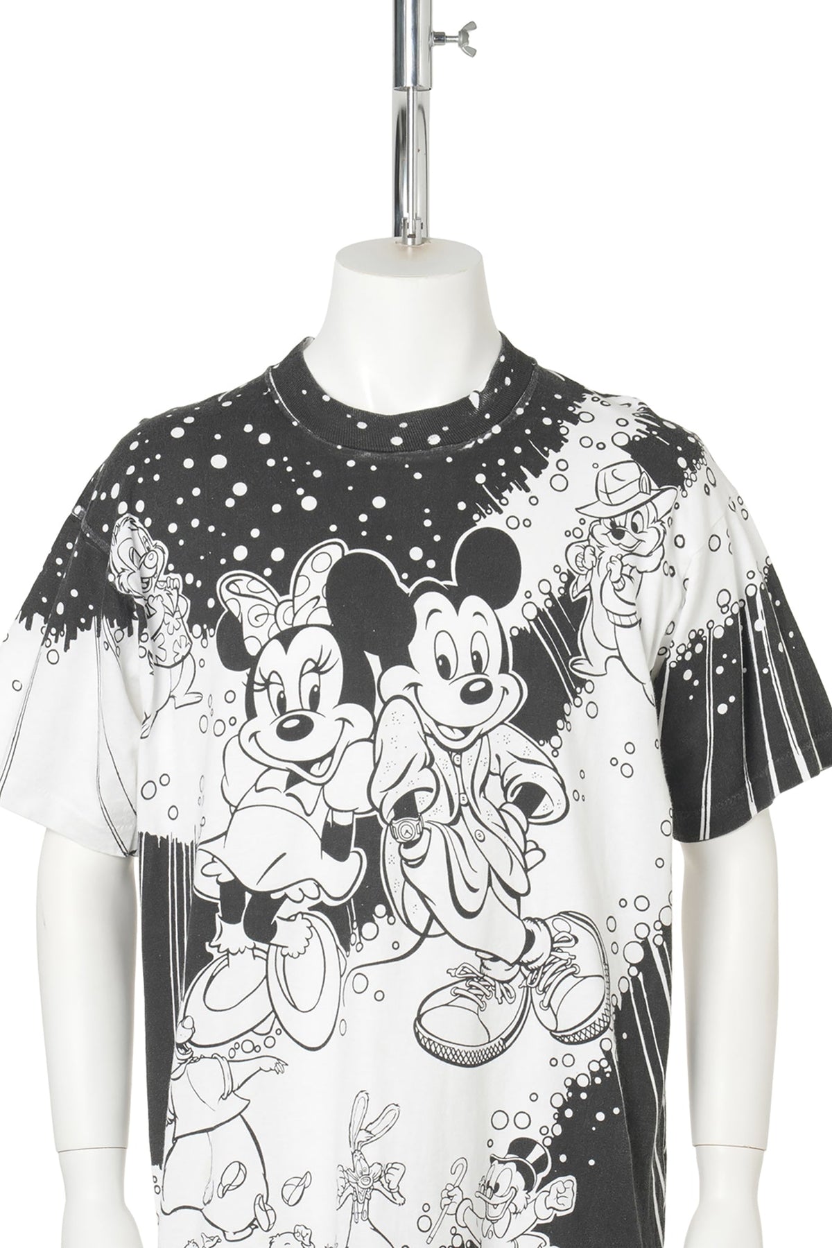 90s Walt Disney’s World on Ice AOP Tee / WHITE