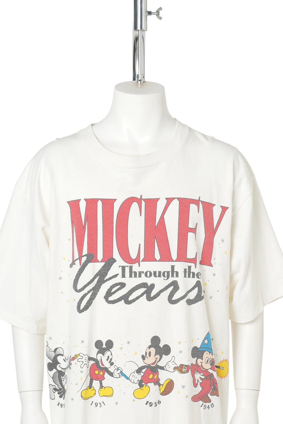 Mickey Mouse “Through the Years” Tee / Disney Designs / WHITE