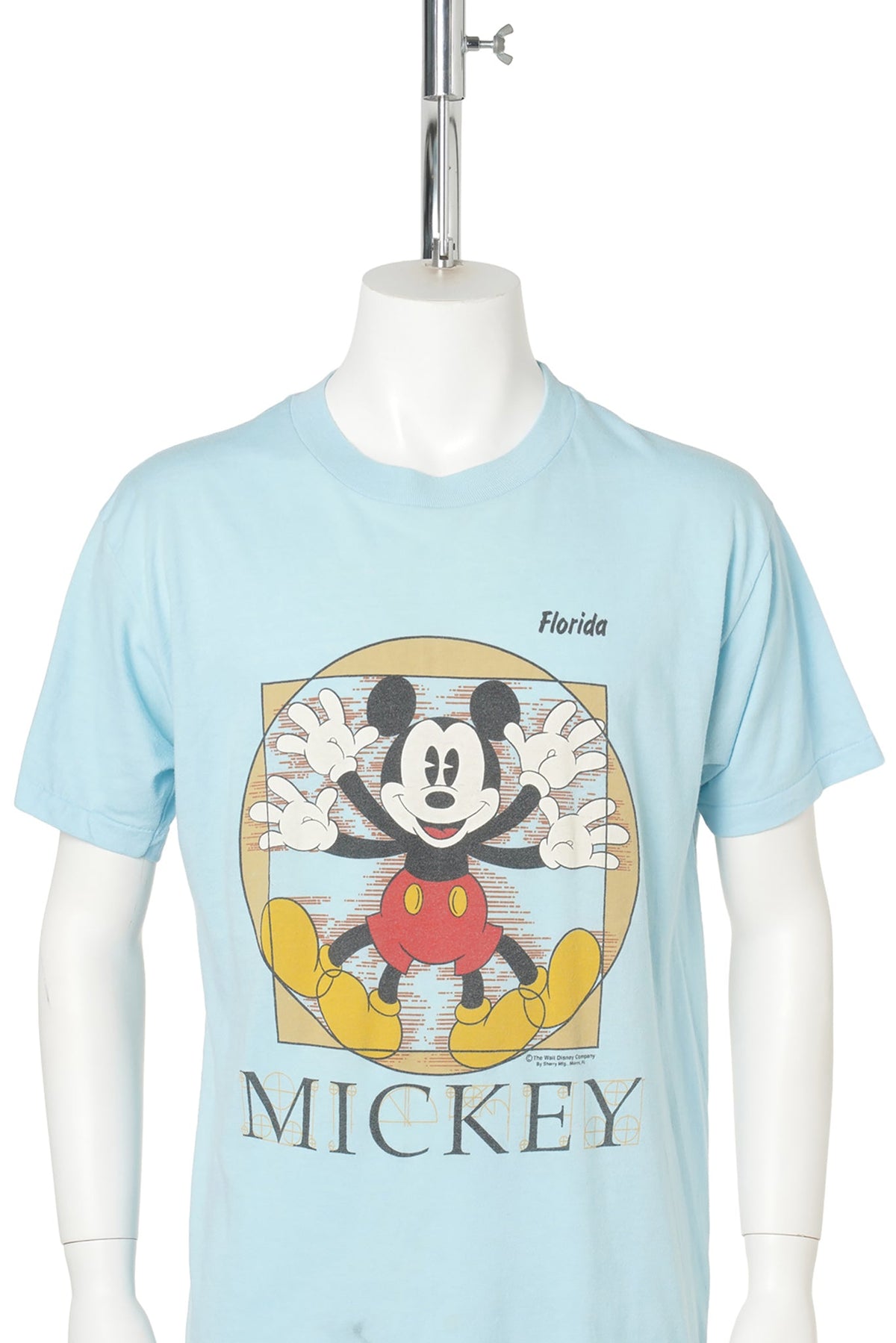 Florida Vitruvian Mickey T-Shirt / BLUE