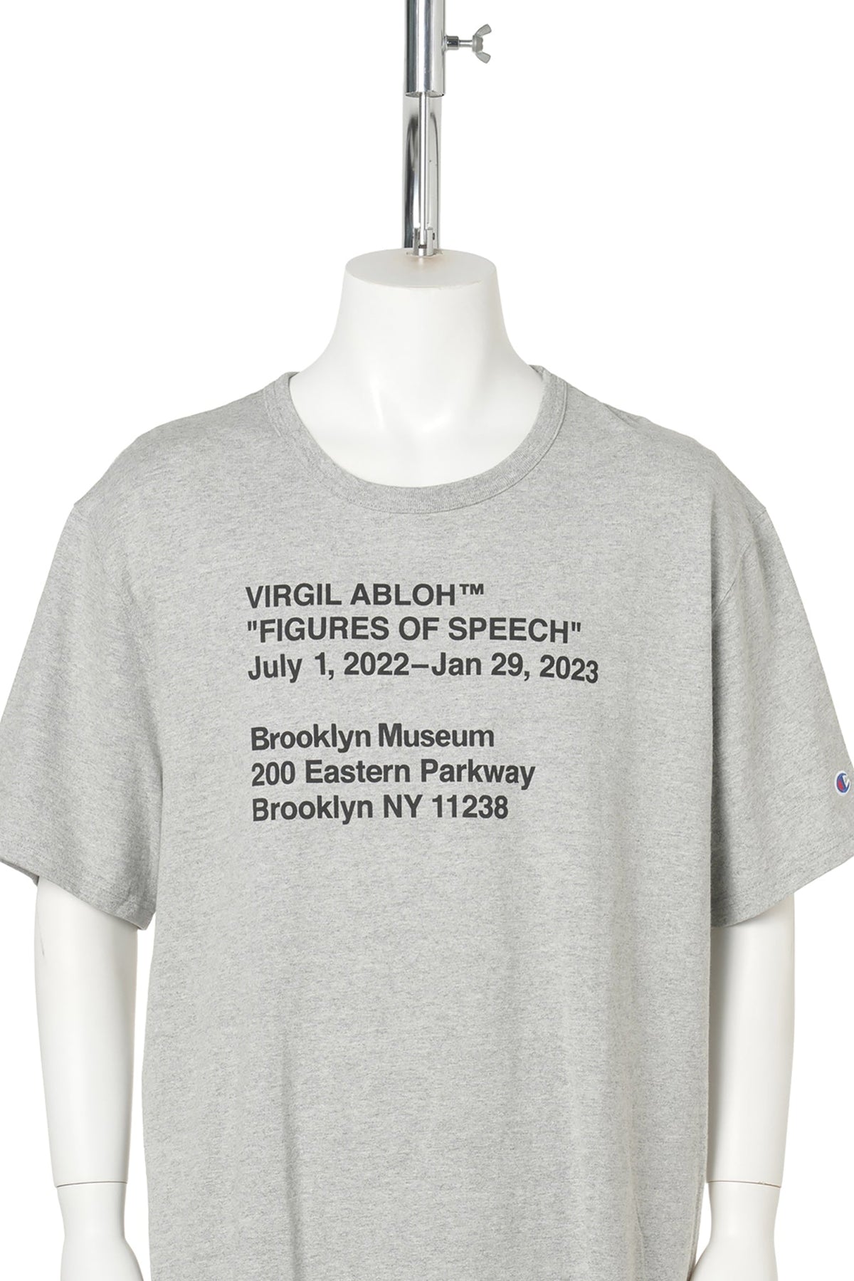 Virgil Abloh × Disney / Figures of Speech Mickey Mouse Tee / GREY