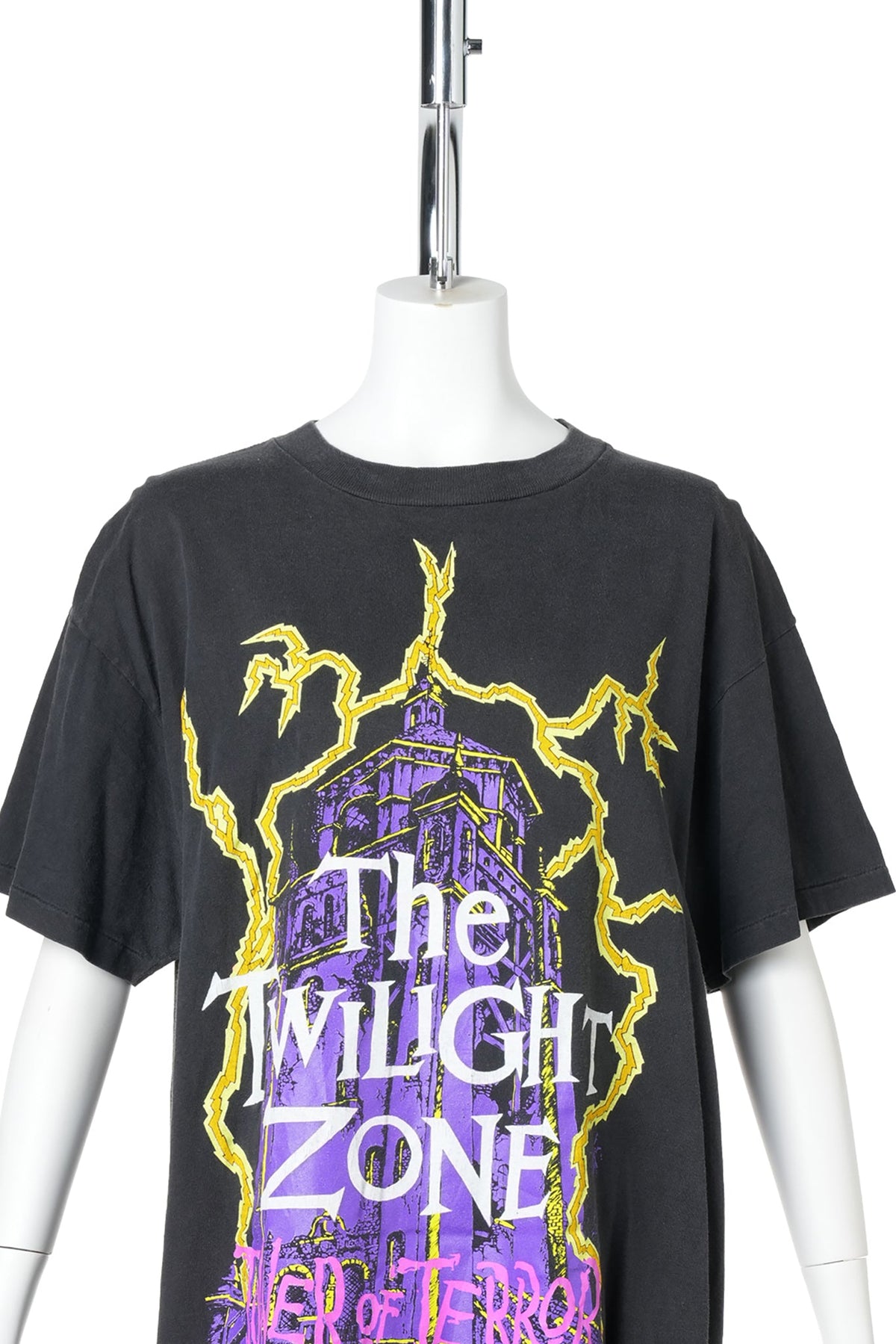 The Twilight Zone Tower of Terror "You can check in but you can't check out" Tee / BLACK