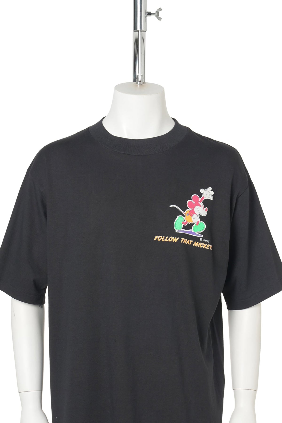 Mickey Mouse “Follow That Mickey!” T-Shirt / BLACK