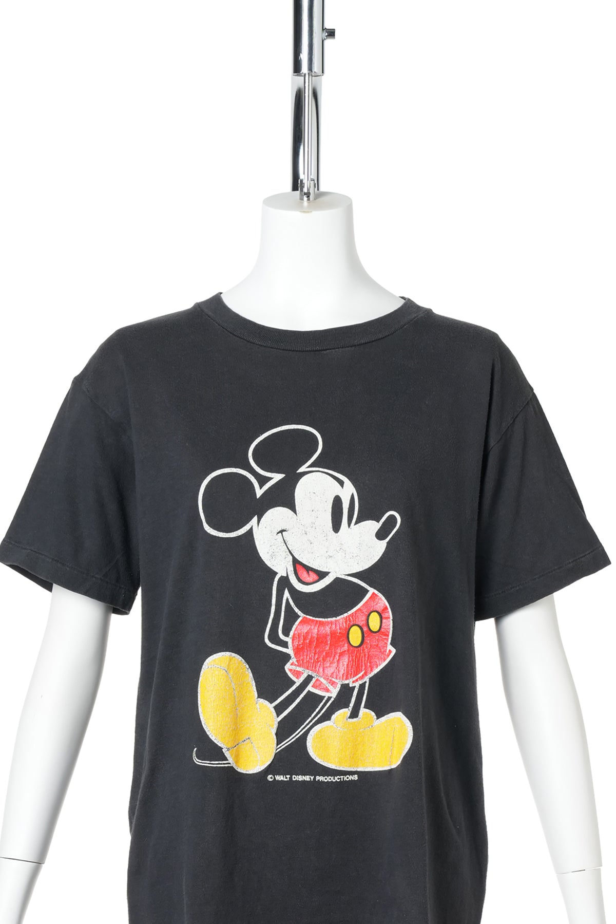 Mickey Mouse “Standing Mickey” Tee / SIGNAL Body / BLACK