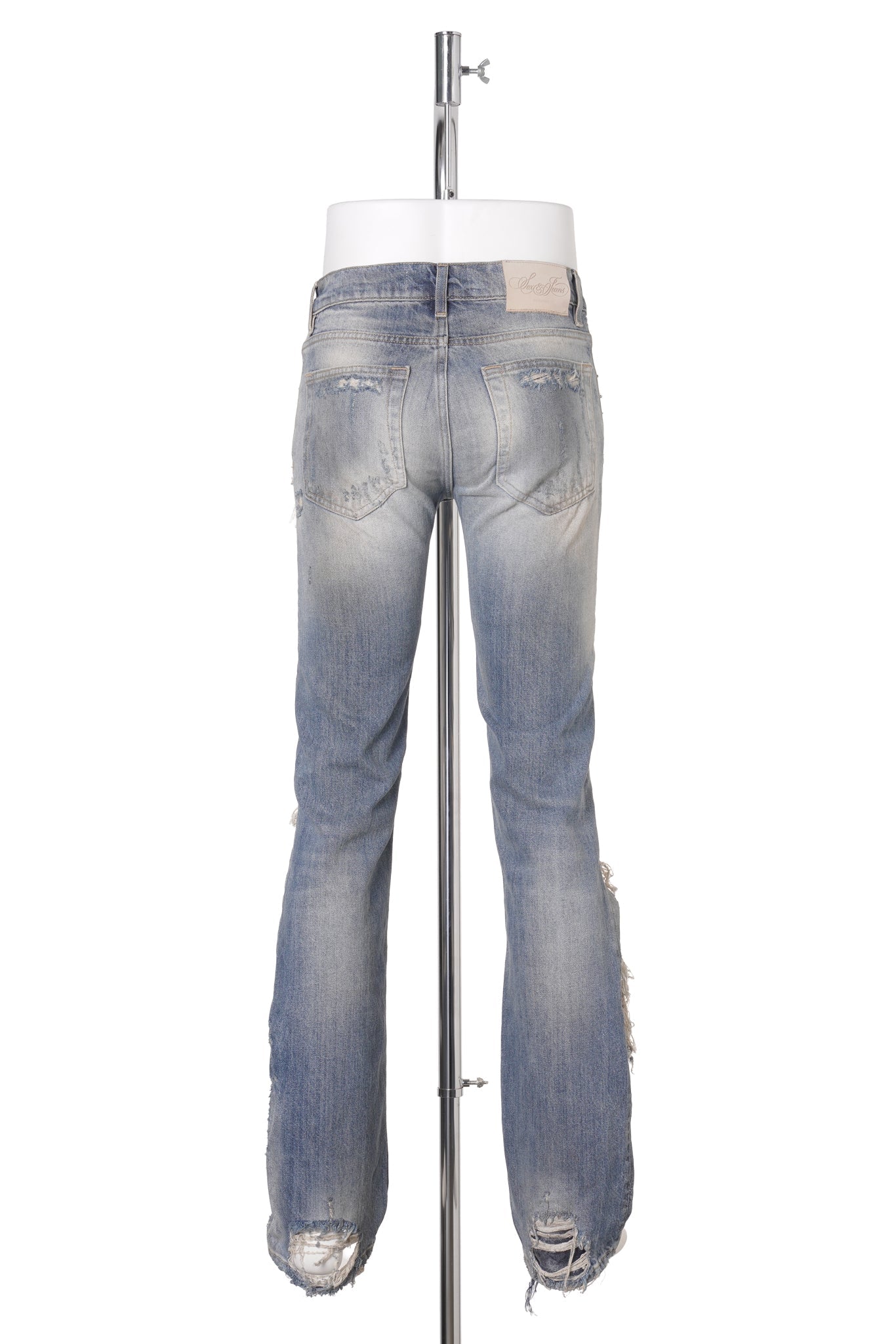 RAGGED JEANS SLIM / LIGHT BLUE