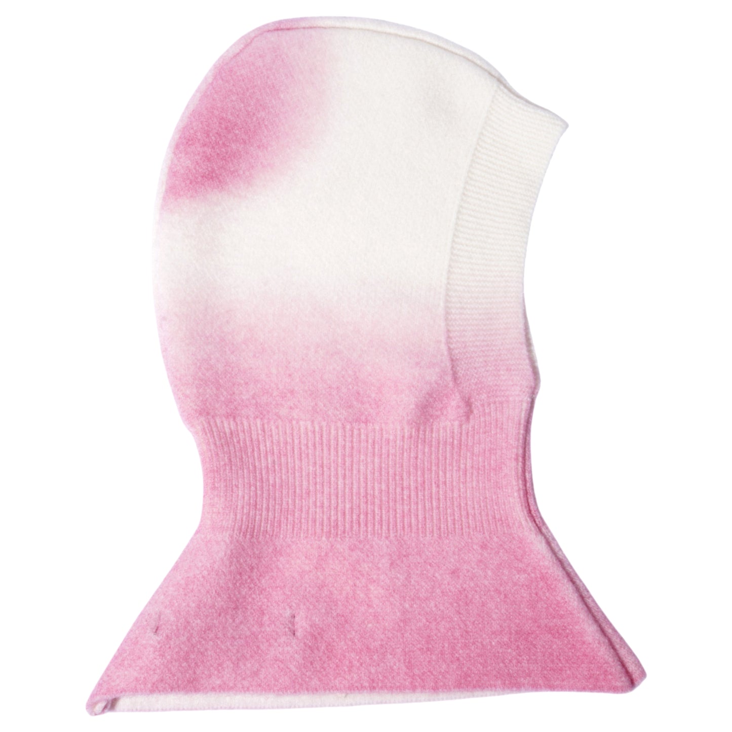GRADIENT KNIT BALACLAVA / PINK