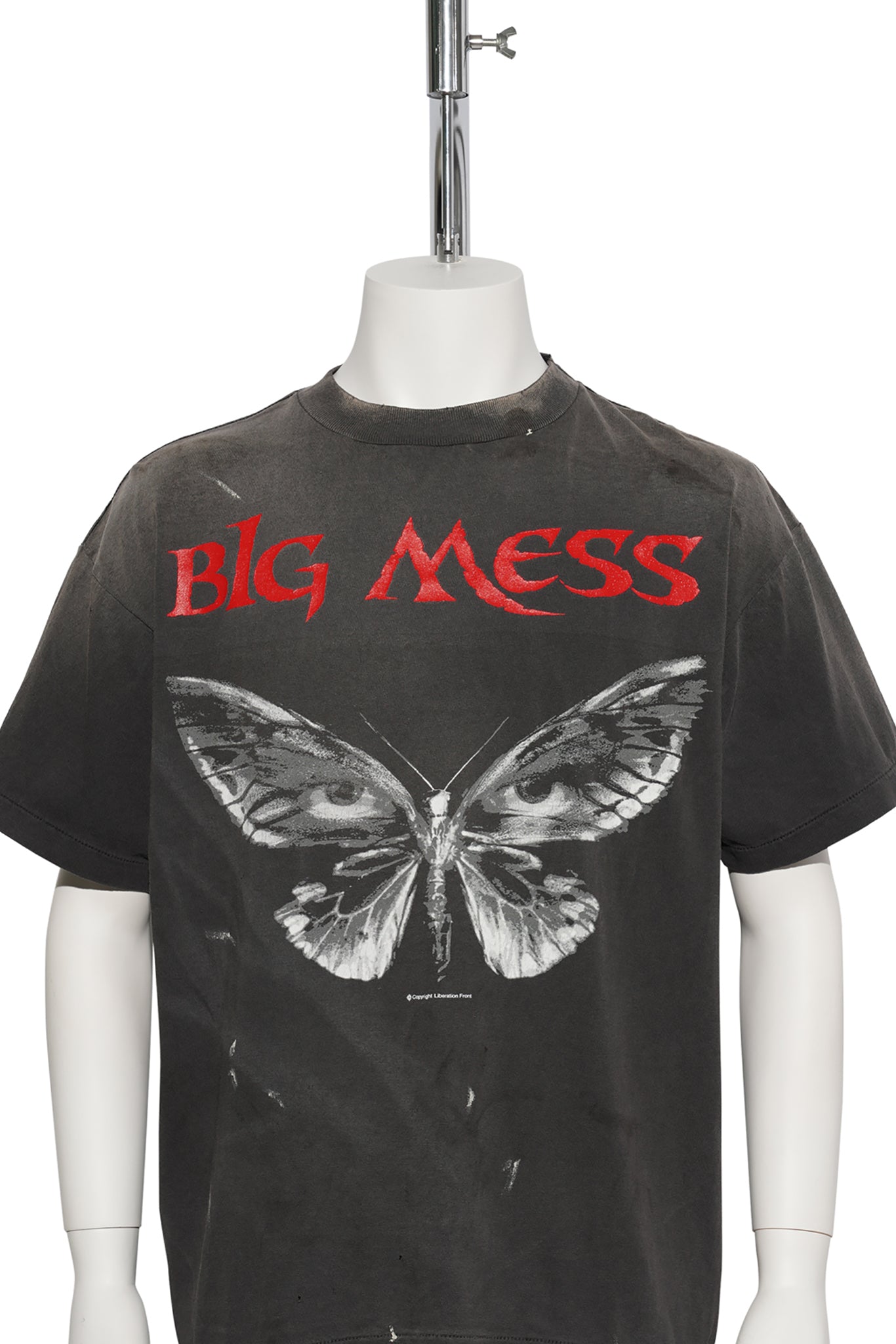 SS TEE/BIG MESS / BLACK